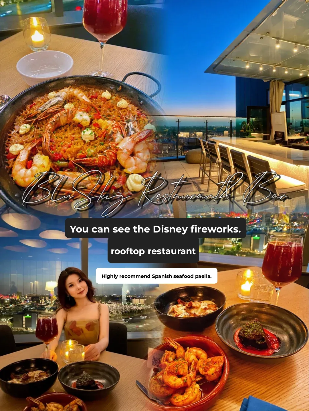Stunning Rooftop Restaurant Near OC | Must-Try Spanish Seafood Paella