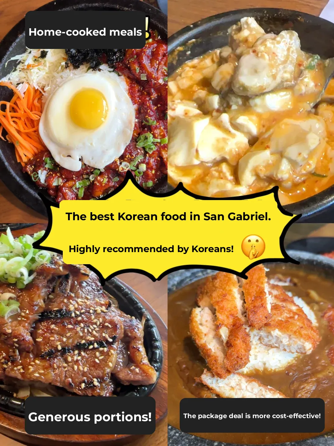 Los Angeles | The Best Korean Home-Style Cuisine in San Gabriel!