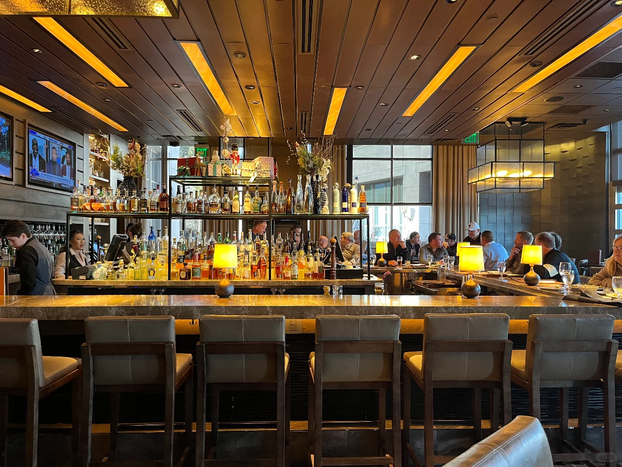 The Western cuisine at Ocean Prime is quite delicious, and the ambiance is great too.