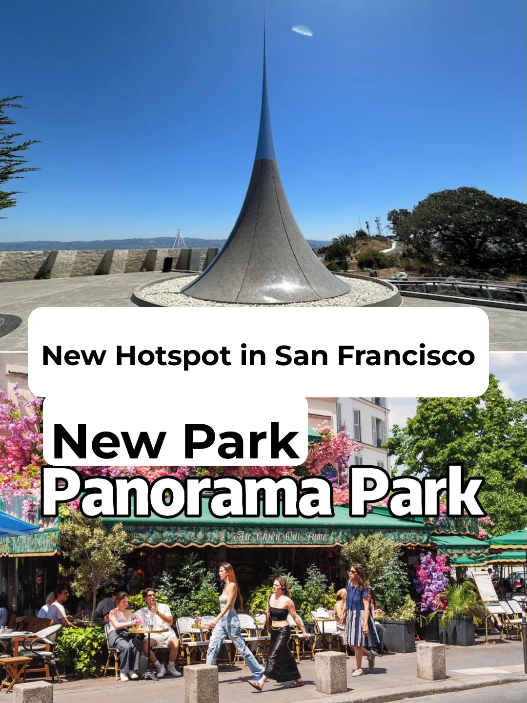 San Francisco‼️ New Panorama Park Offers Unbeatable Views of the Entire Bay