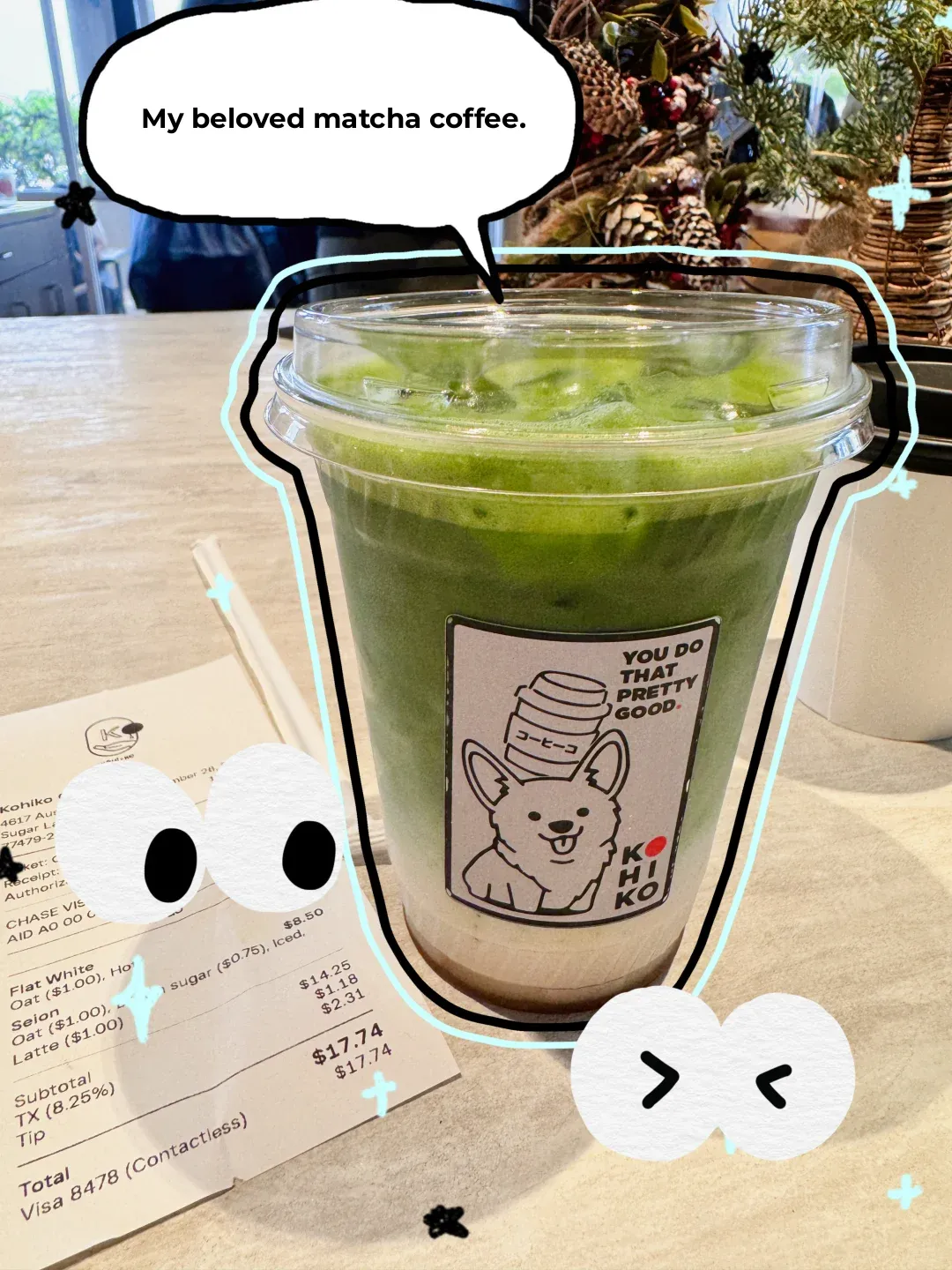 Houston｜I’m Obsessed with Their Brown Sugar Matcha Latte!!!