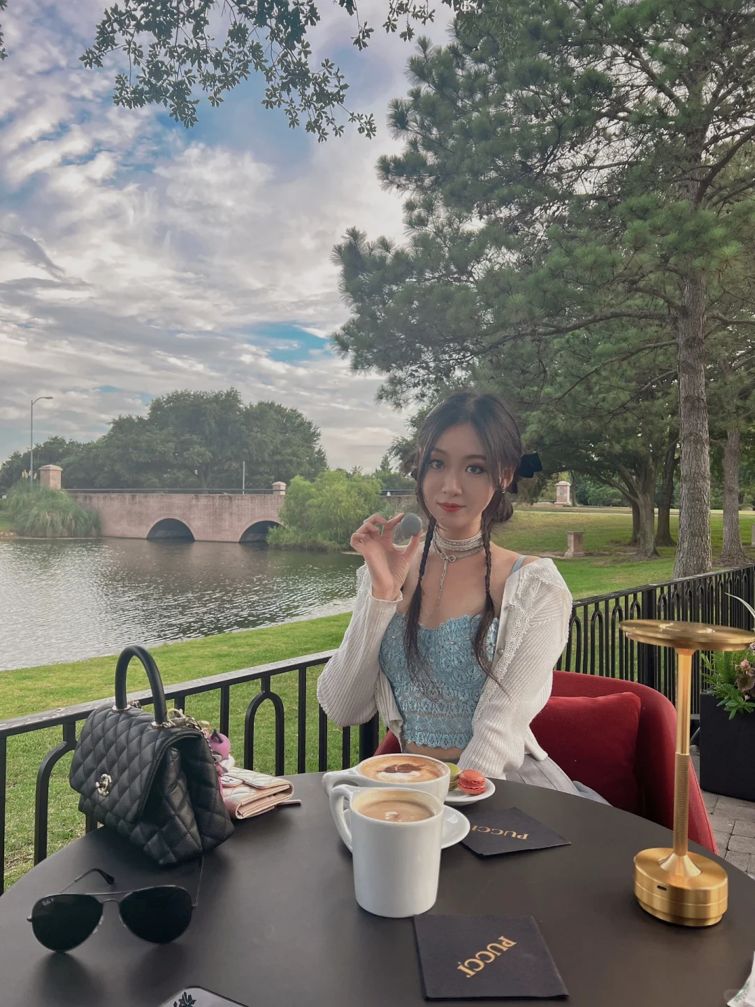 Stunning Garden Lakeside Afternoon Tea in Katy, Houston ☕️