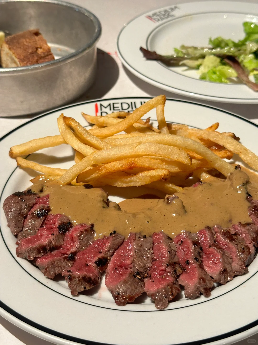 "Checking Out Medium Rare Steak in Washington, D.C."