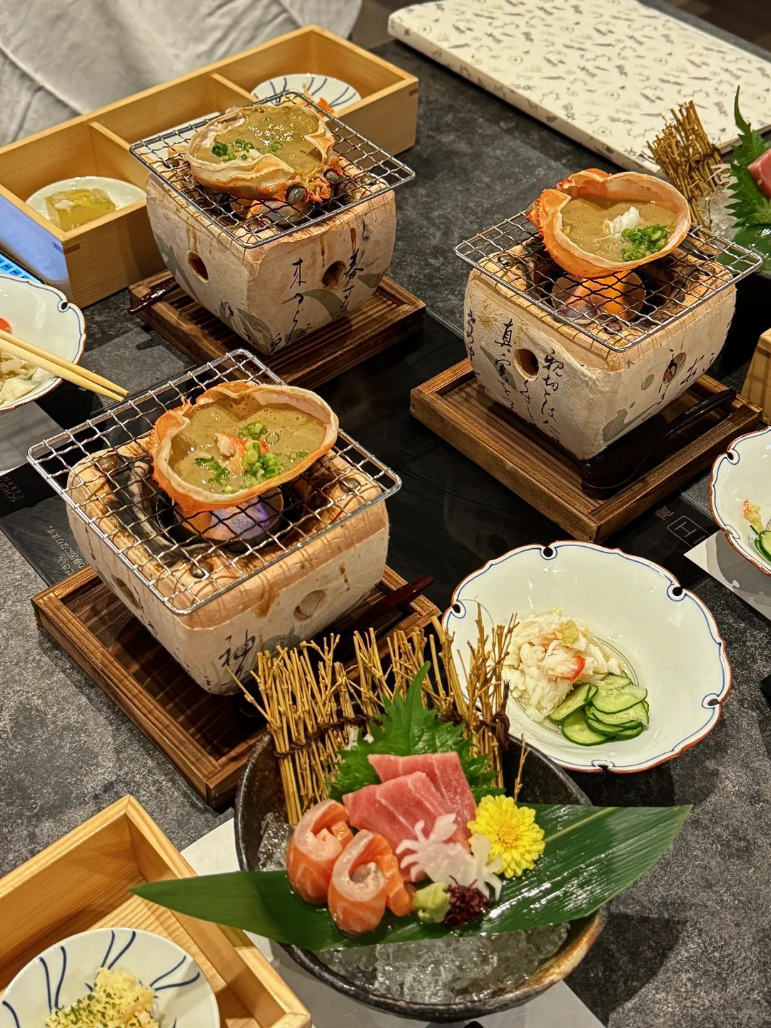 🇯🇵 Ate some fancy Japanese grub in Ginza 🦀️ ~$400 per person