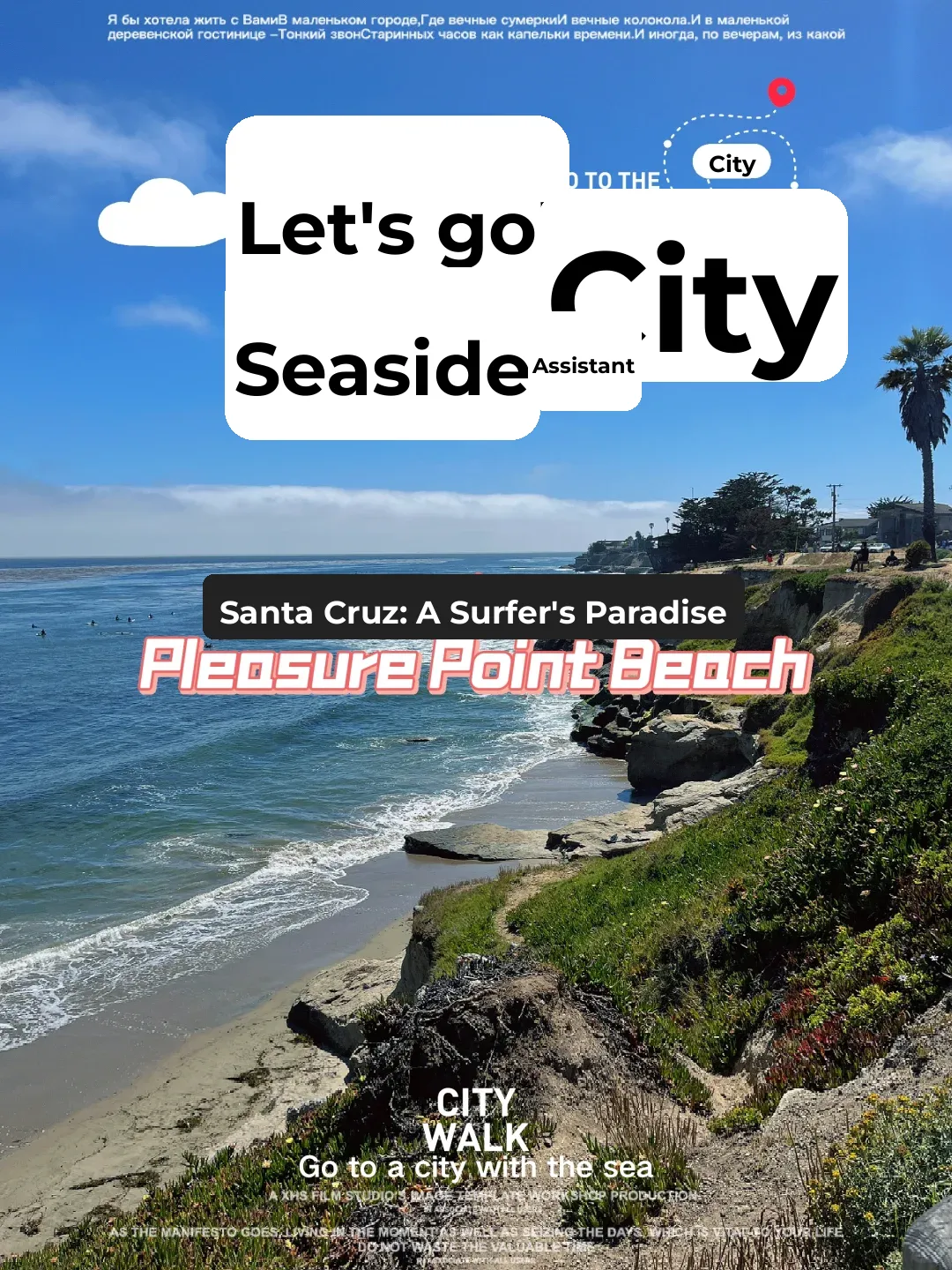 Santa Cruz | Surfing Paradise at Pleasure Point Beach