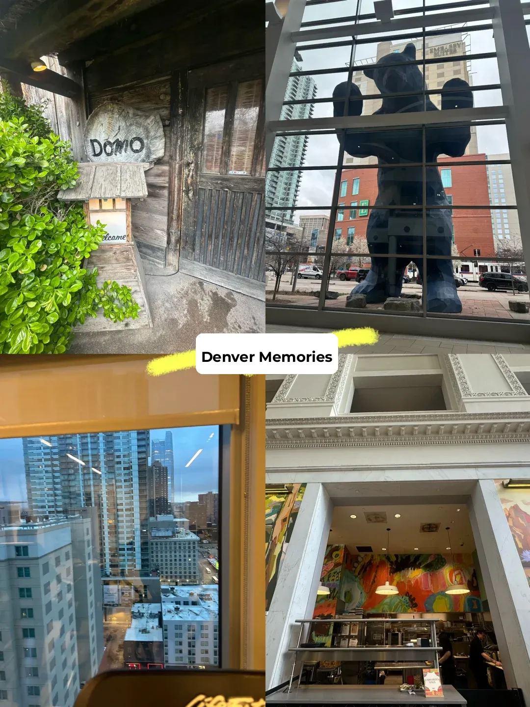 Denver's great, I'll definitely go back