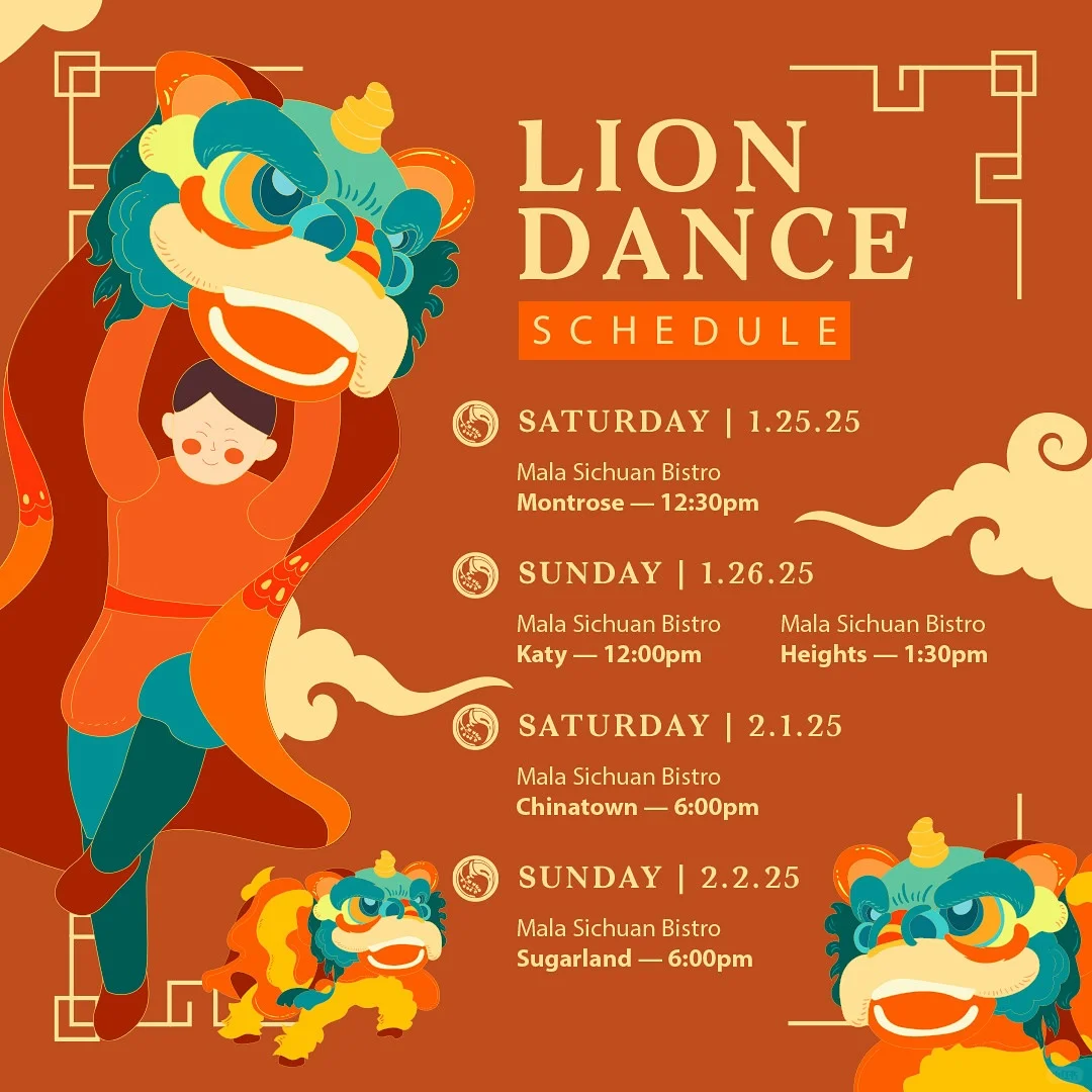 **Houston Lunar New Year Celebration | Lion Dance Performances, Overflowing with Festive Spirit 🧨**  

*Notes on the translation:*  
- **"春节"** is rendered as **"Lunar New Year"** to align with broader international recognition, though "Chinese New Year" could also work if the event is specifically Chinese-centric.  
- **"舞狮表演"** becomes **"Lion Dance Performances"**, the standard term for this cultural tradition.  
