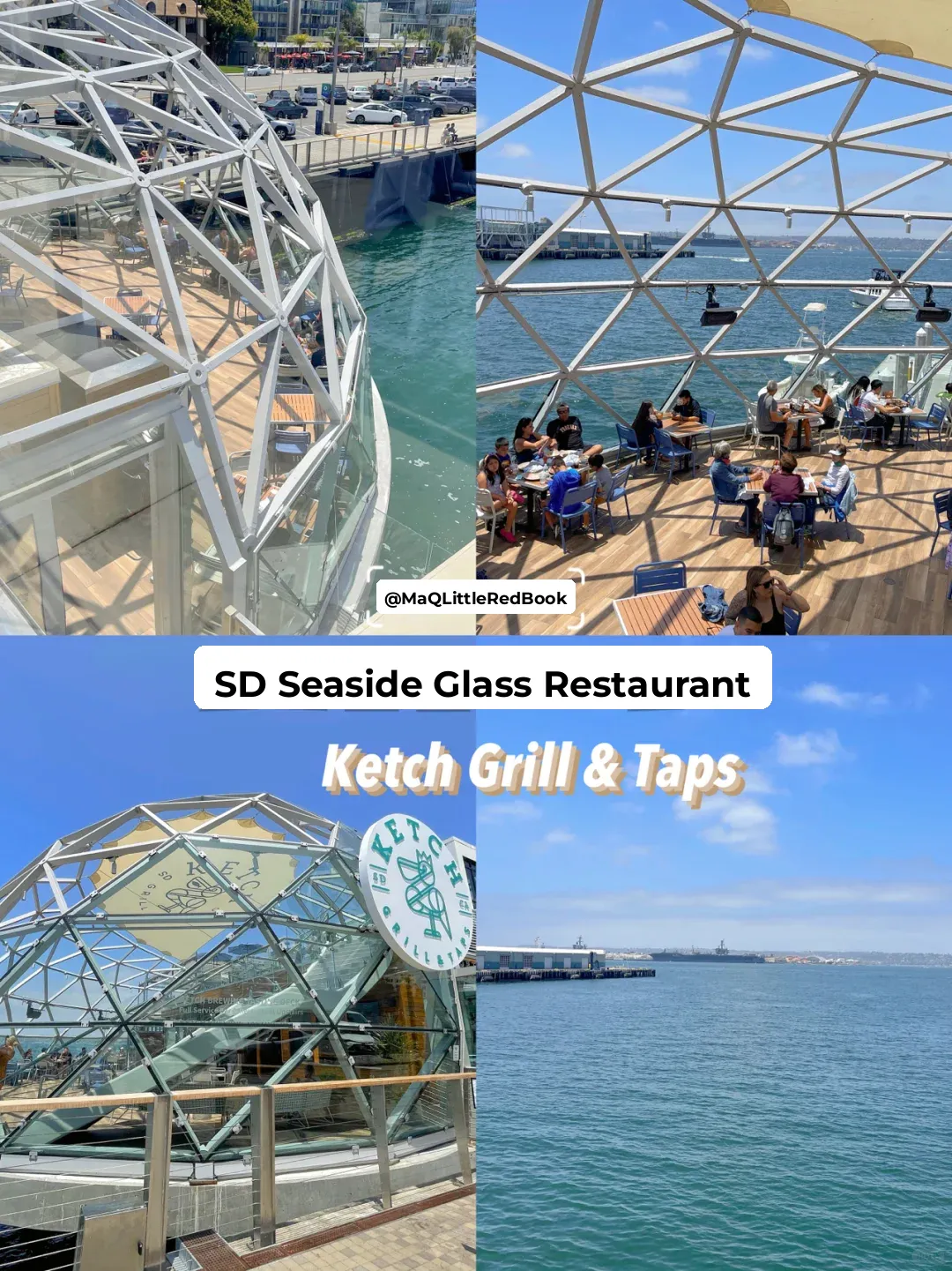 San Diego｜Stunning Ocean Views🌊 + Brunch at the Viral Glass Ball Café🍴