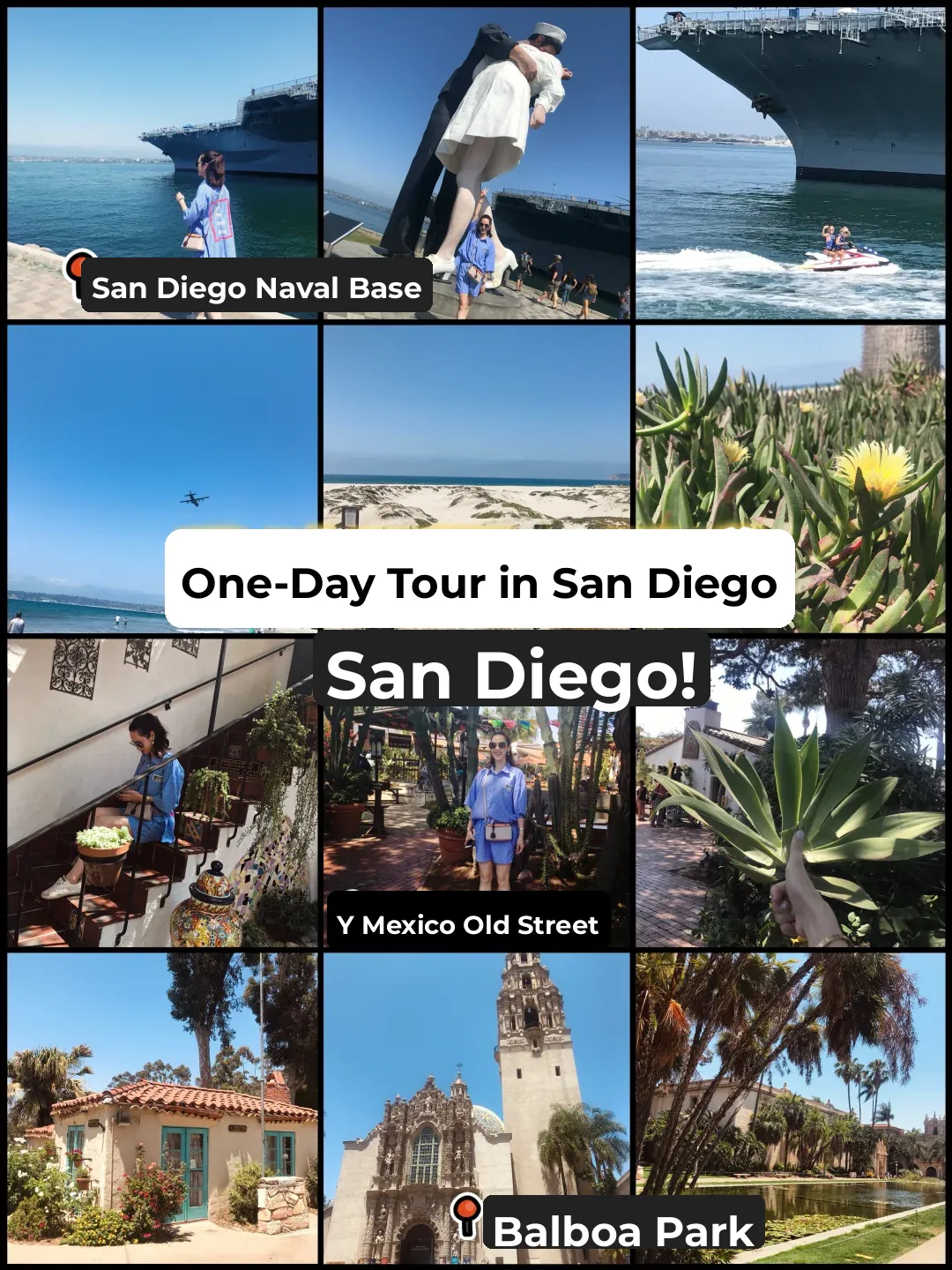 🇺🇸Memoir｜Day 1: A Day Trip from Los Angeles to San Diego