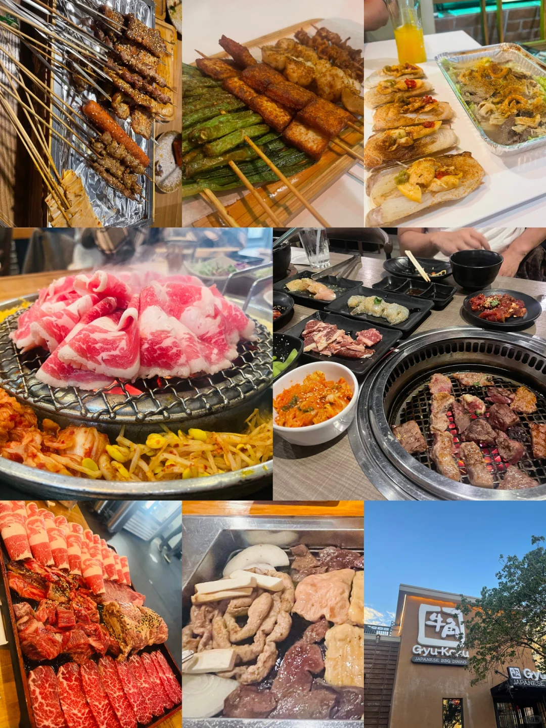 A Small Collection of Various BBQ Spots in Atlanta