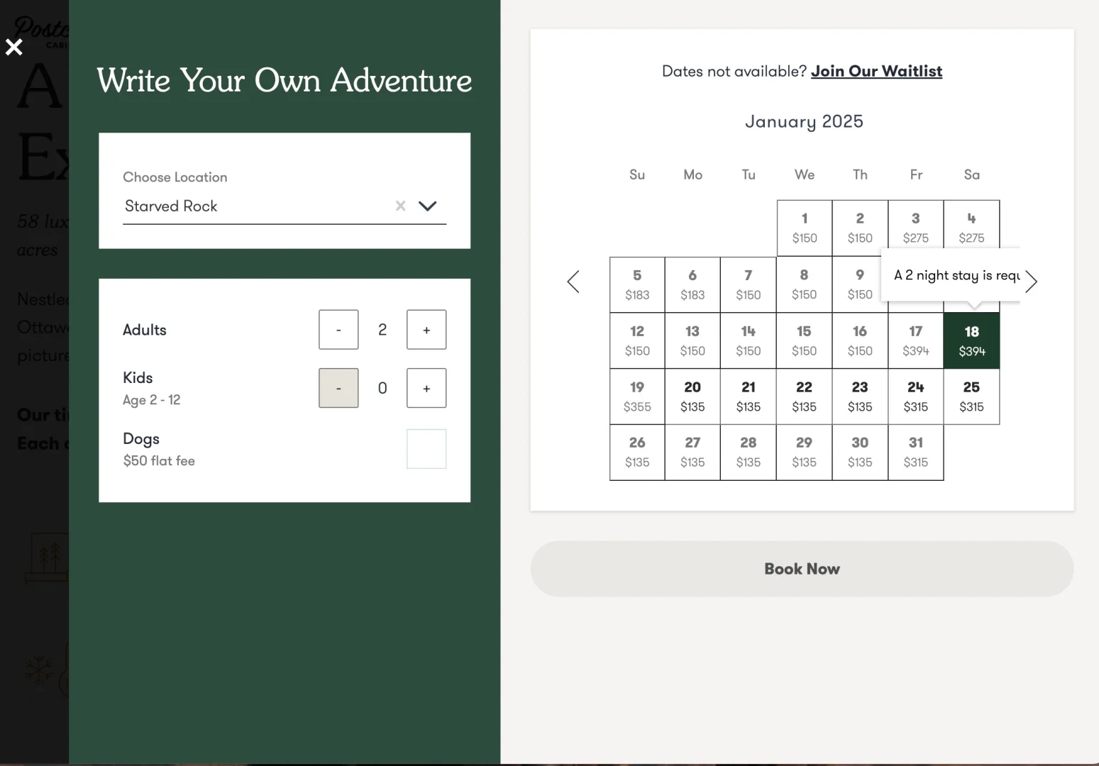 Mandatory Minimum Stay Requirements at Gateway Destinations Near Chicago