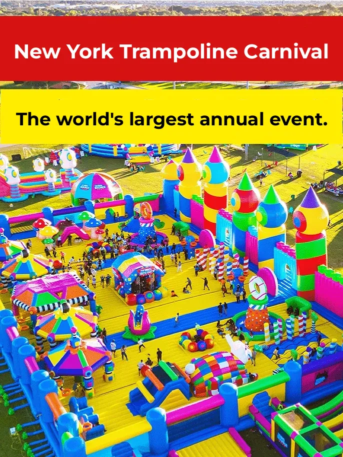 "The Largest Trampoline Park in the U.S. Returns to New York 😍 Here’s the Ultimate Guide!"