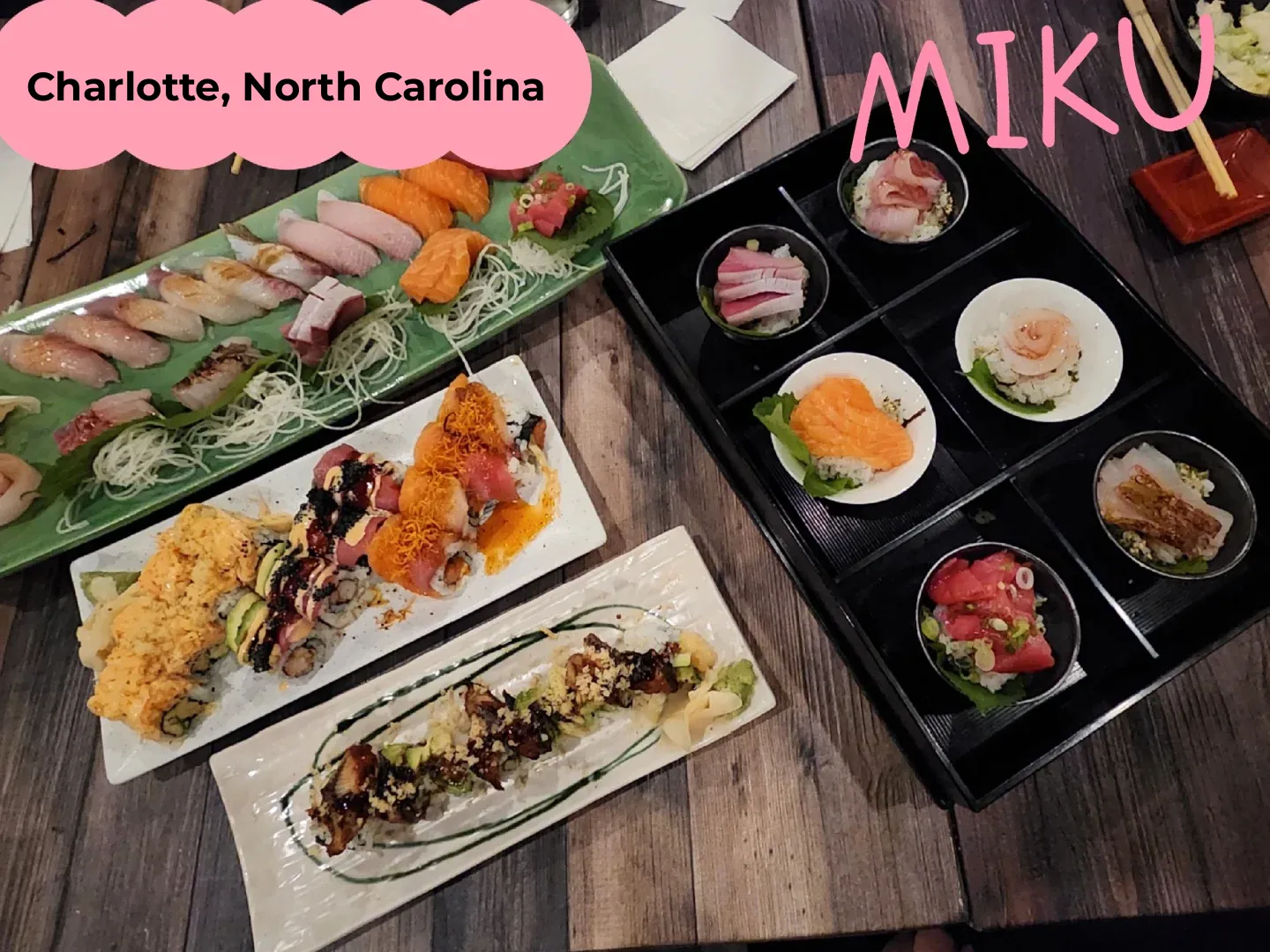 Charlotte, North Carolina - Miku Japanese Restaurant