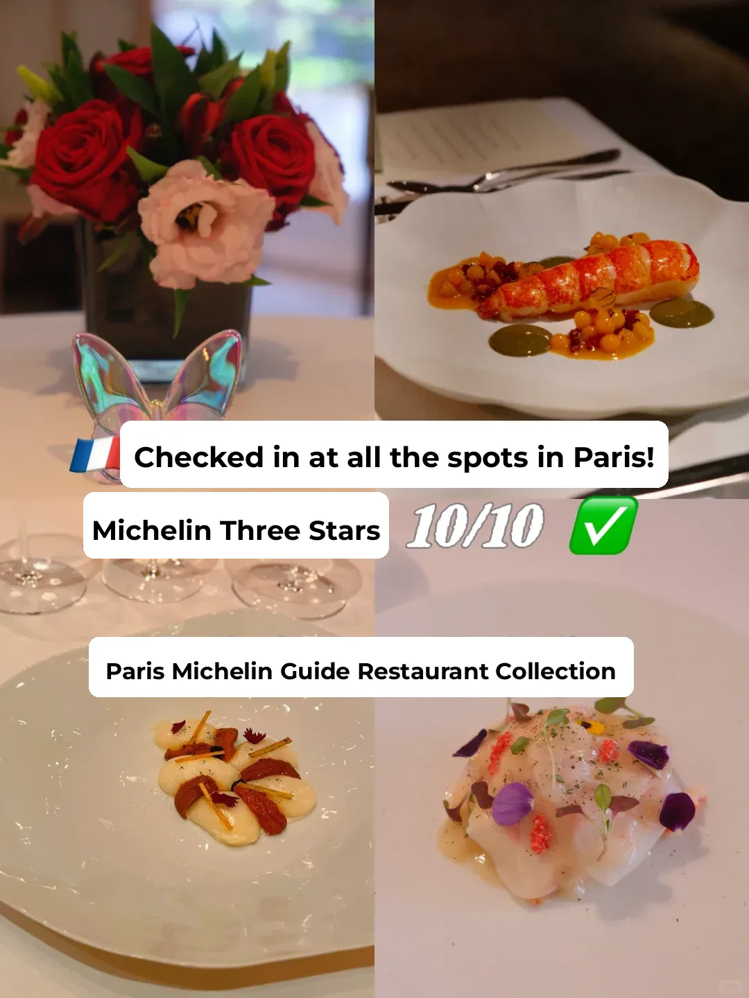 🇫🇷 When I've Checked Off All Paris's Michelin 3-Stars 10/10✅ (Part 1)