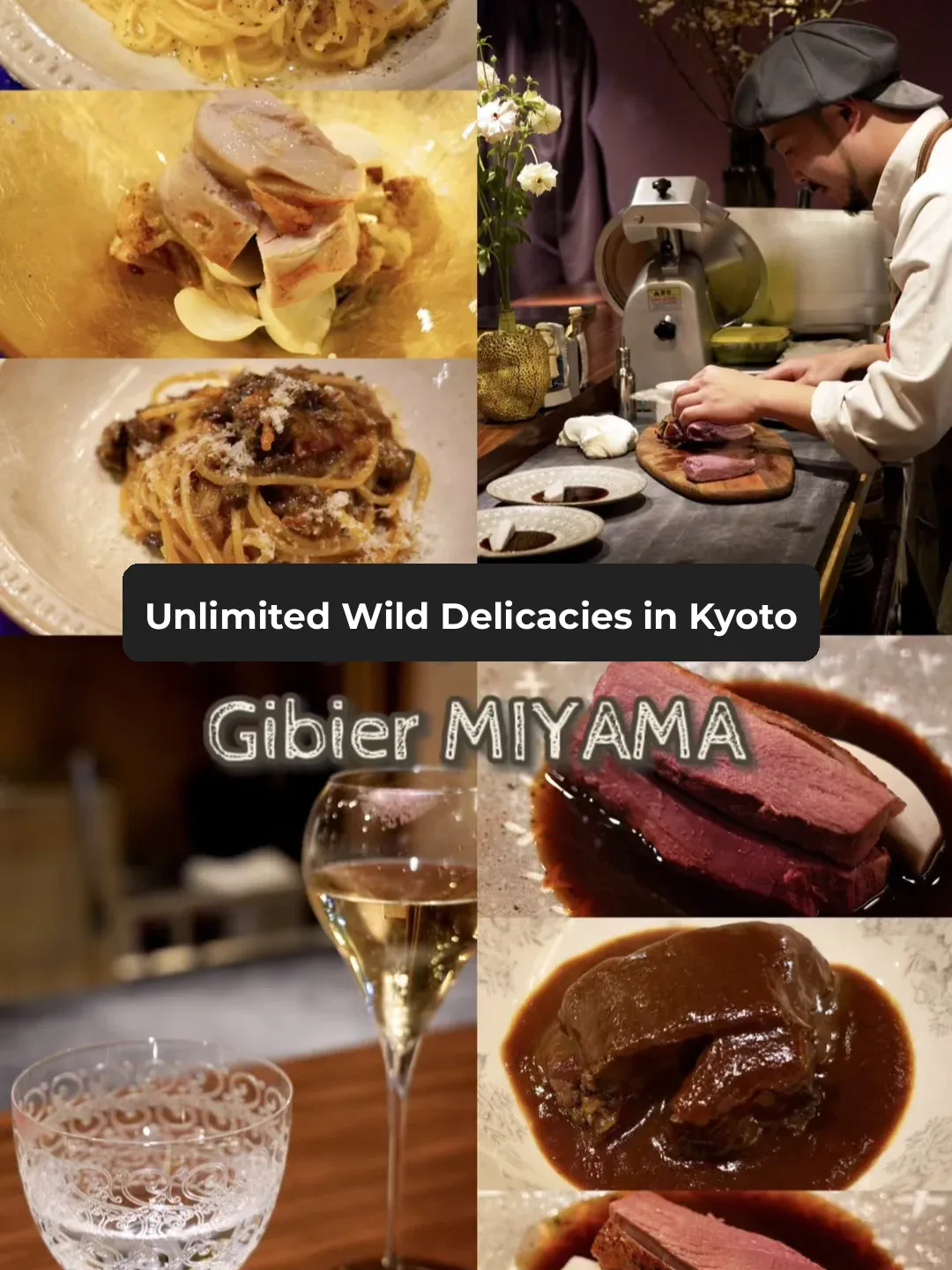 Must-Try Wild Game Buffet at Gibier MIYAMA Kyoto