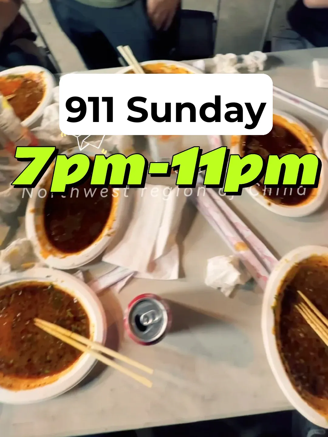 Operation Hours: Sunday, Sept 1st, 7pm-11pm