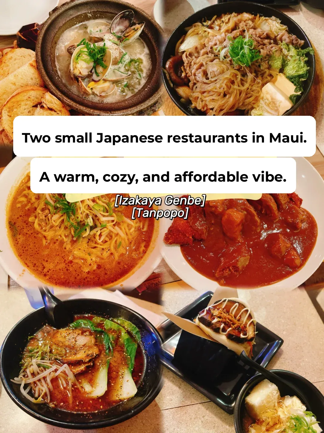 Hawaii | Two Cozy Japanese Eateries on Maui – Warm, Comfortable, and Affordable
