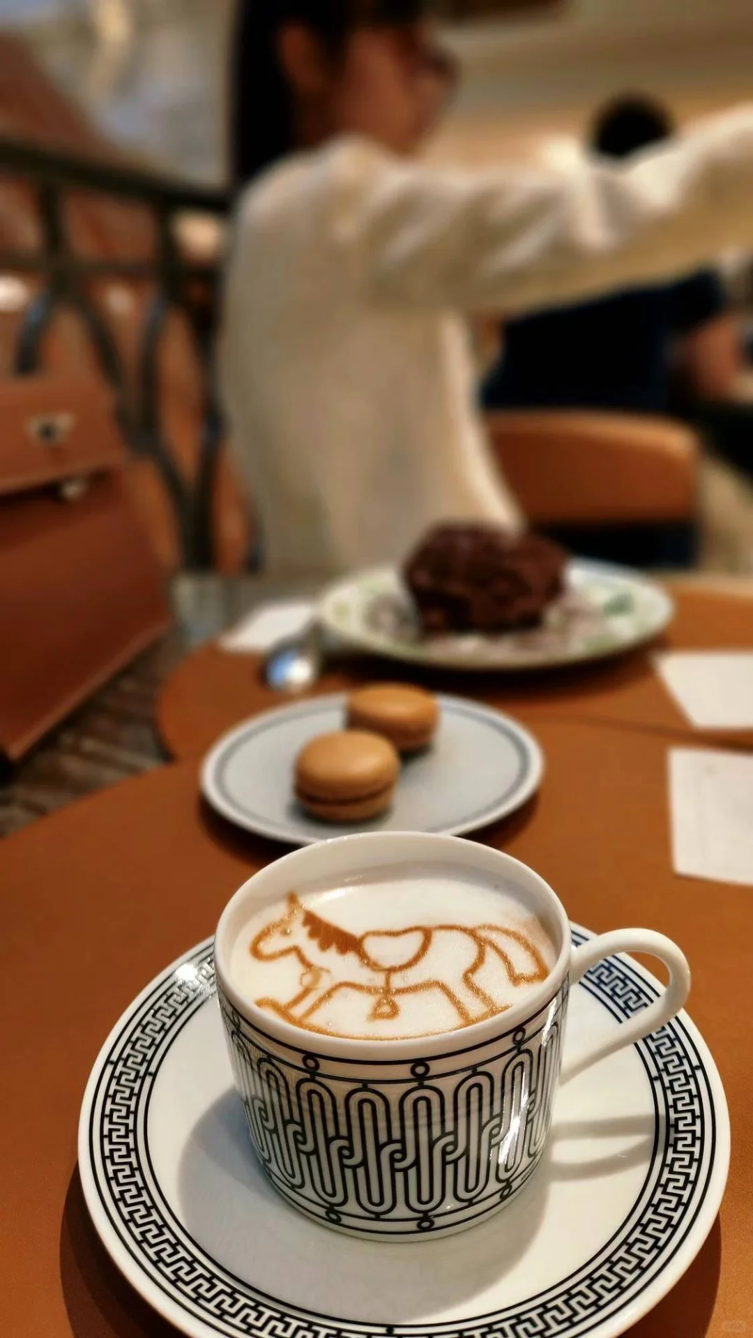Afternoon Tea at the Left Bank Hermes Store in Paris