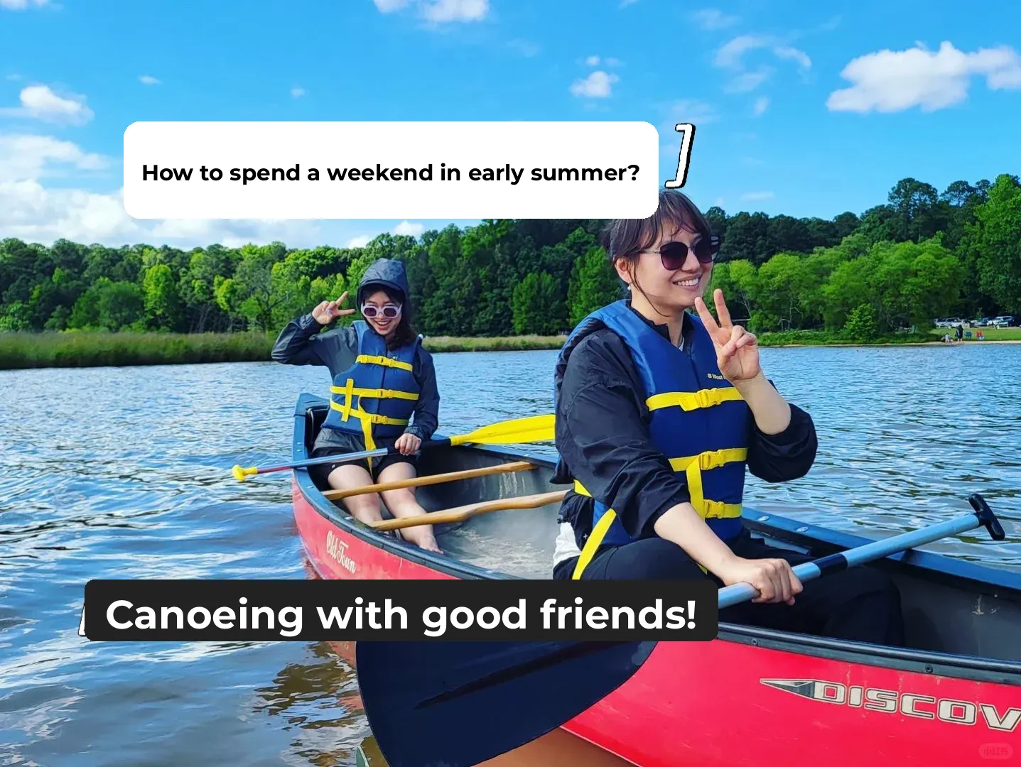 🇺🇸 Study Abroad | Early Summer Weekend in North Carolina: Grab Your Besties for a Free Boat Ride