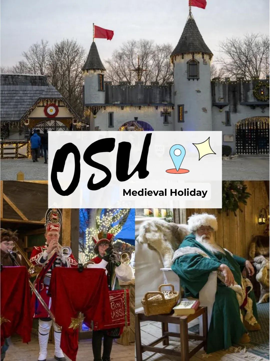 🏰 Ohio State University | Columbus Medieval Holiday Celebration 🎄