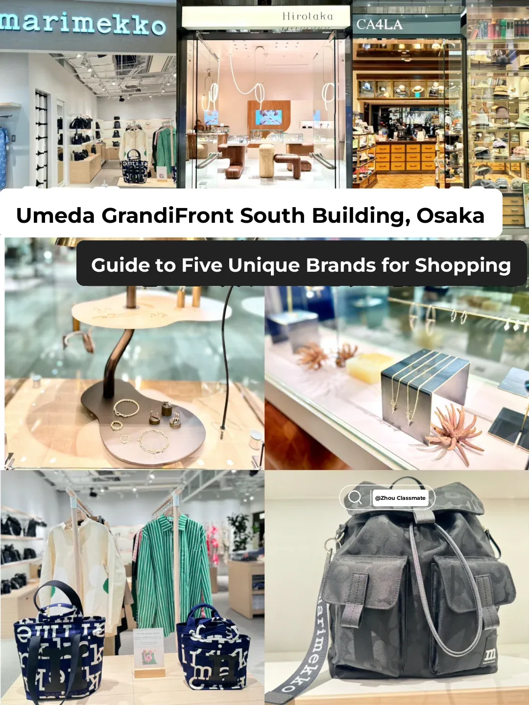 Osaka Umeda Grand Front South Building | Hidden Gems & Indie Brands Guide