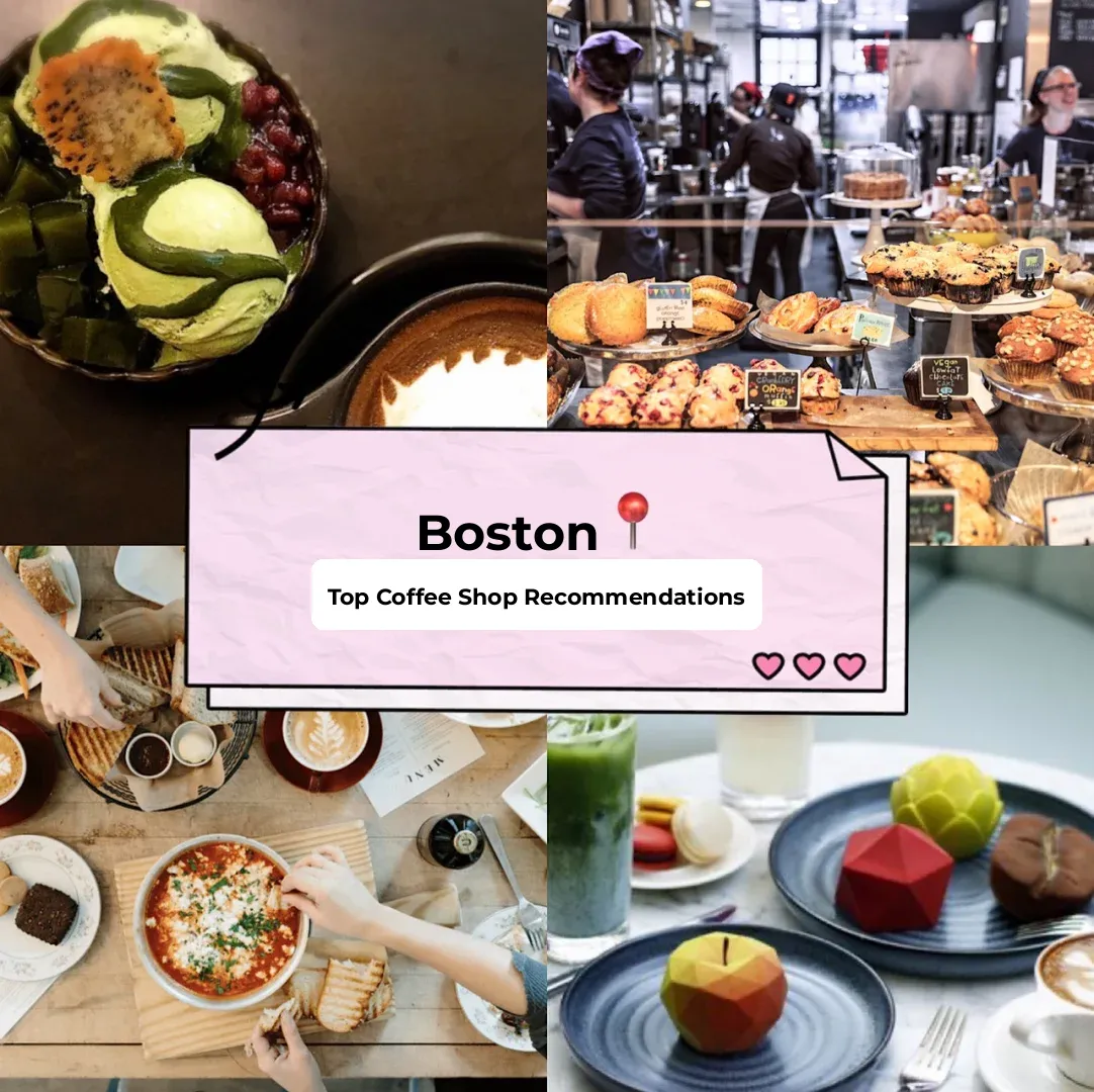 Boston's Most Beautiful Café – Don't Miss It If You Pass By! 💕