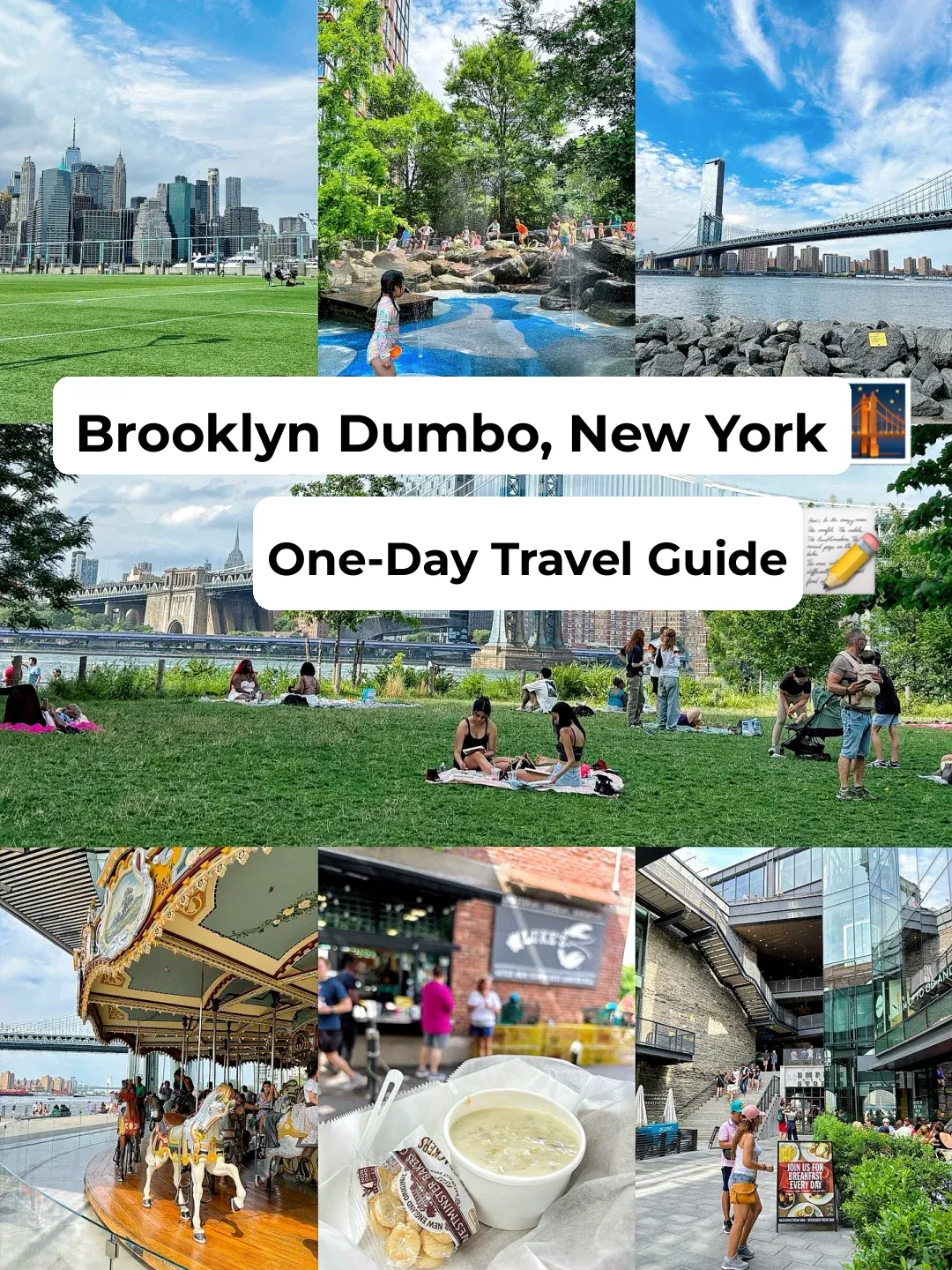 🗽 Brooklyn's Dumbo, NYC | One-Day Itinerary Guide 📝