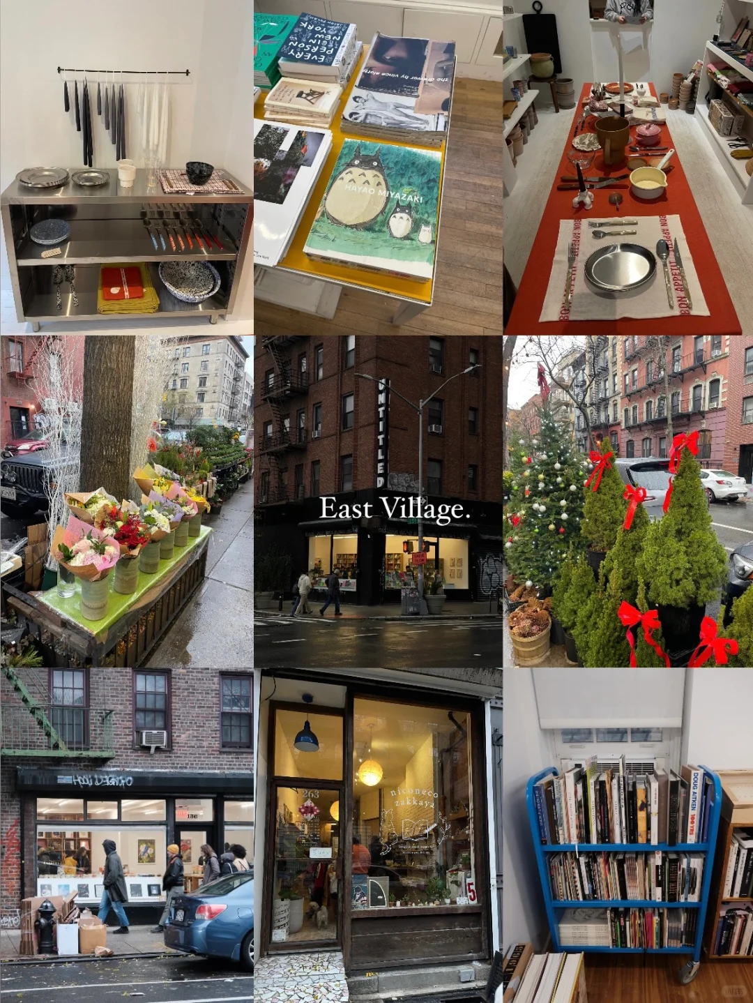 A Stroll Through NYC's East Village 🐈‍⬛‧₊˚⋆