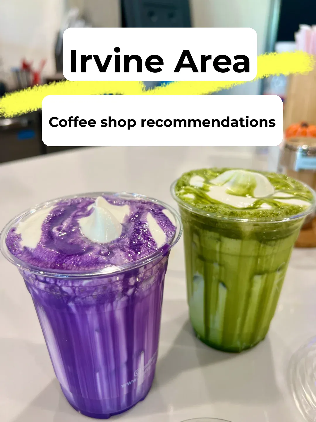 New Hidden Gem Coffee Shop Near Irvine! The Cream Top is Absolutely Amazing 🩵