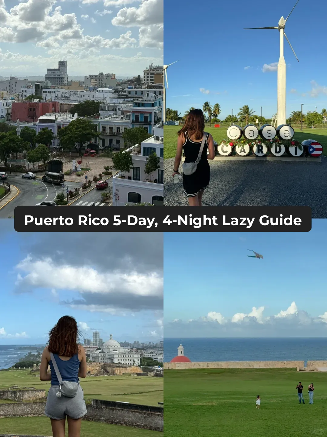 🇵🇷🏖️ Puerto Rico San Juan: A 5-Day, 4-Night Lazy Traveler's Guide