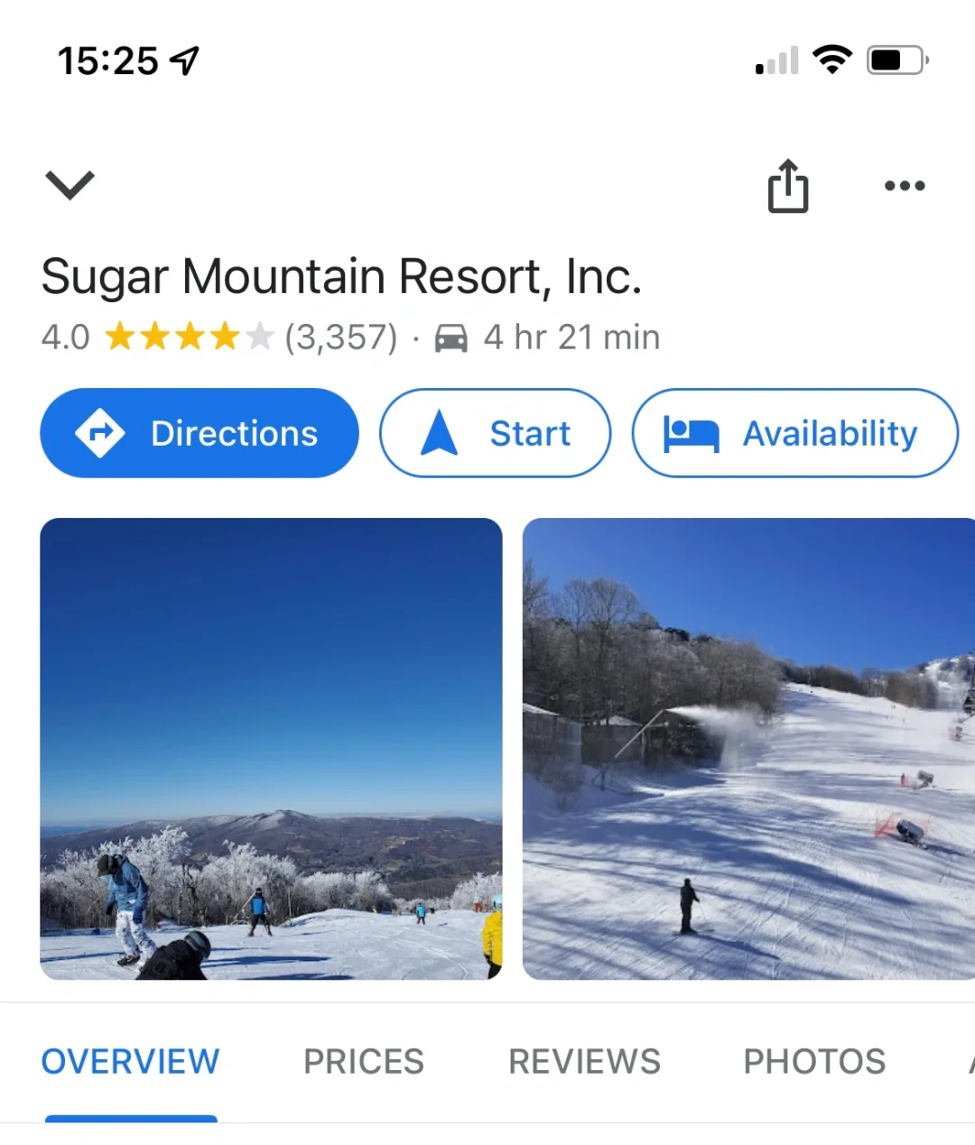 Skiing Near Atlanta
