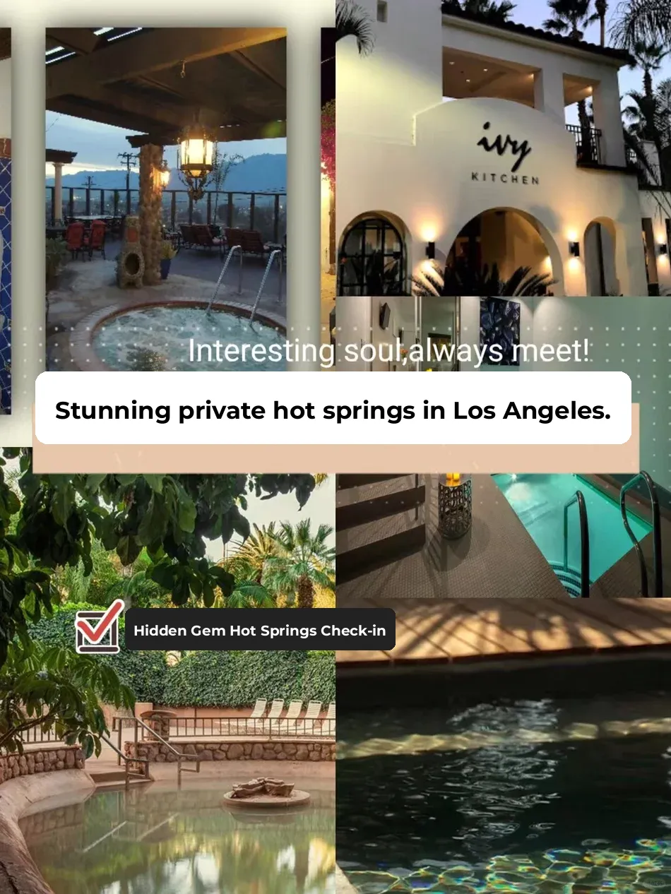 Must-Visit Hidden Gem Hot Springs in LA This Winter ♨