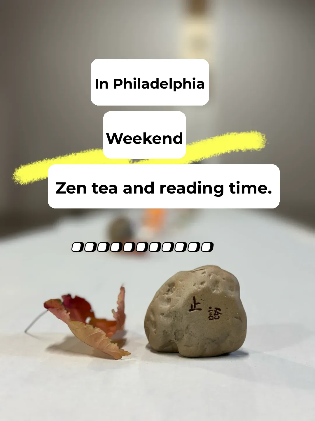 Tea and Chat in Philadelphia