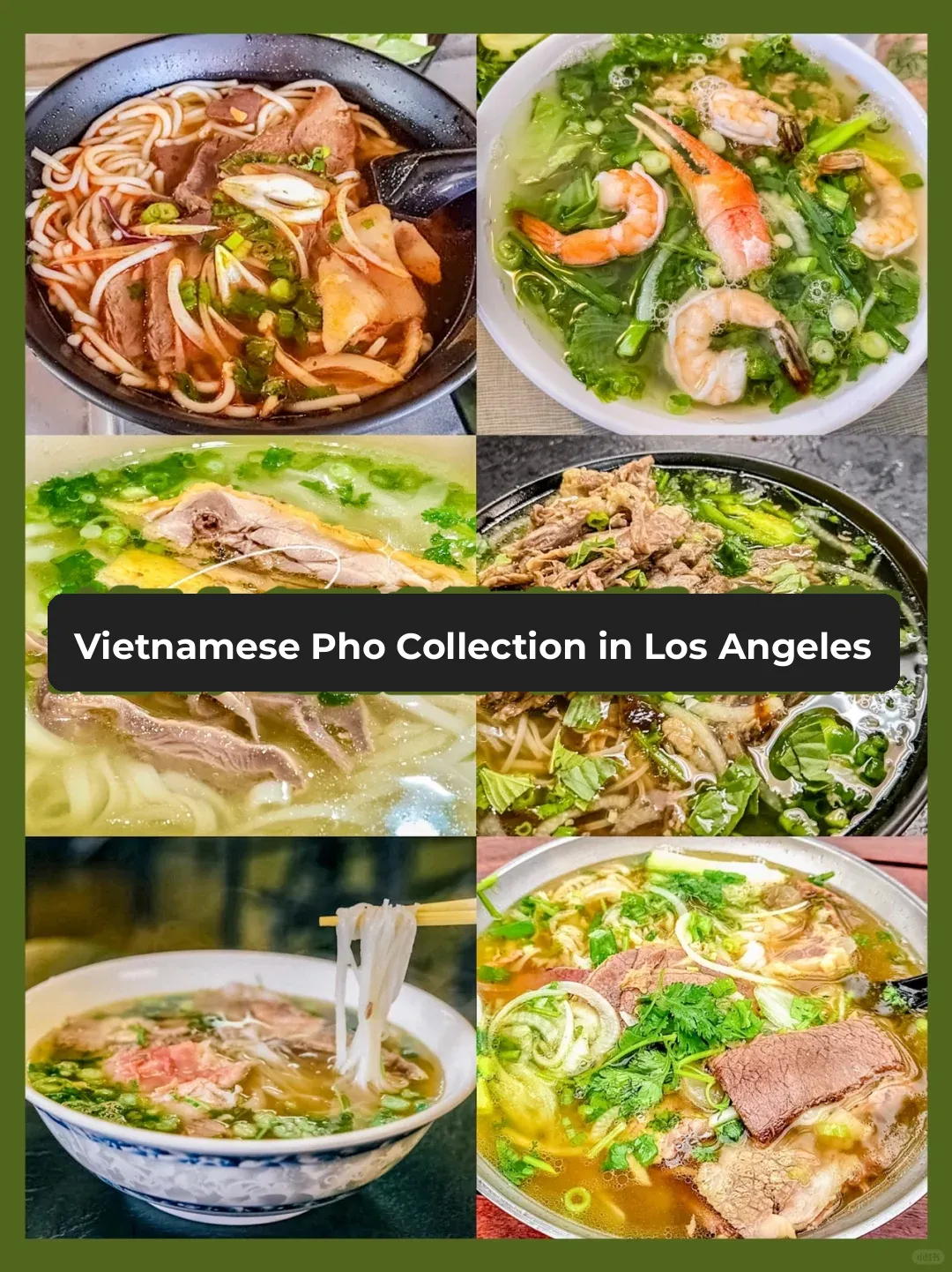 LA Food Hunt | 5 Must-Try Pho Spots 🍲 Top Picks in LA's Trendy Scene