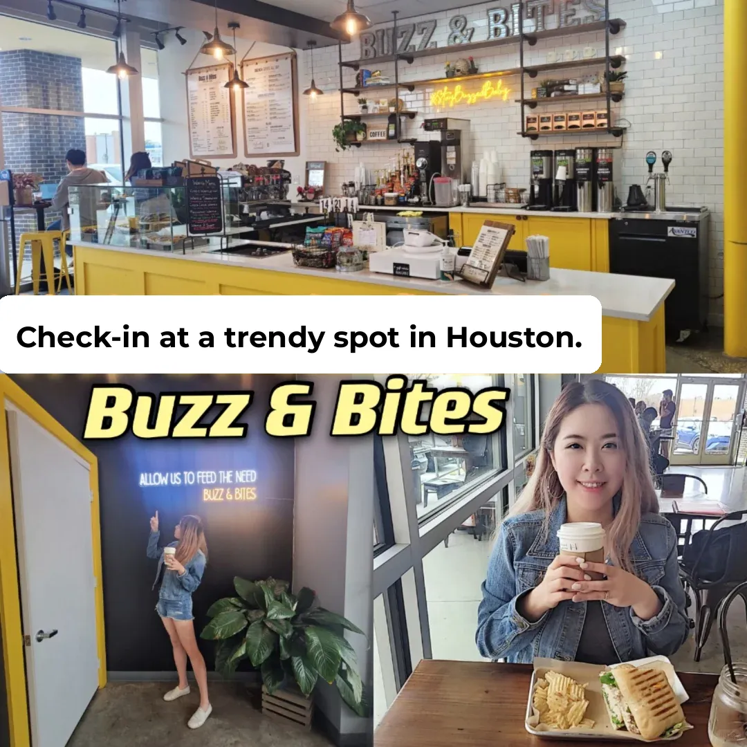 Houston | Buzz & Bites: The Trendy Café and Light Bites Spot