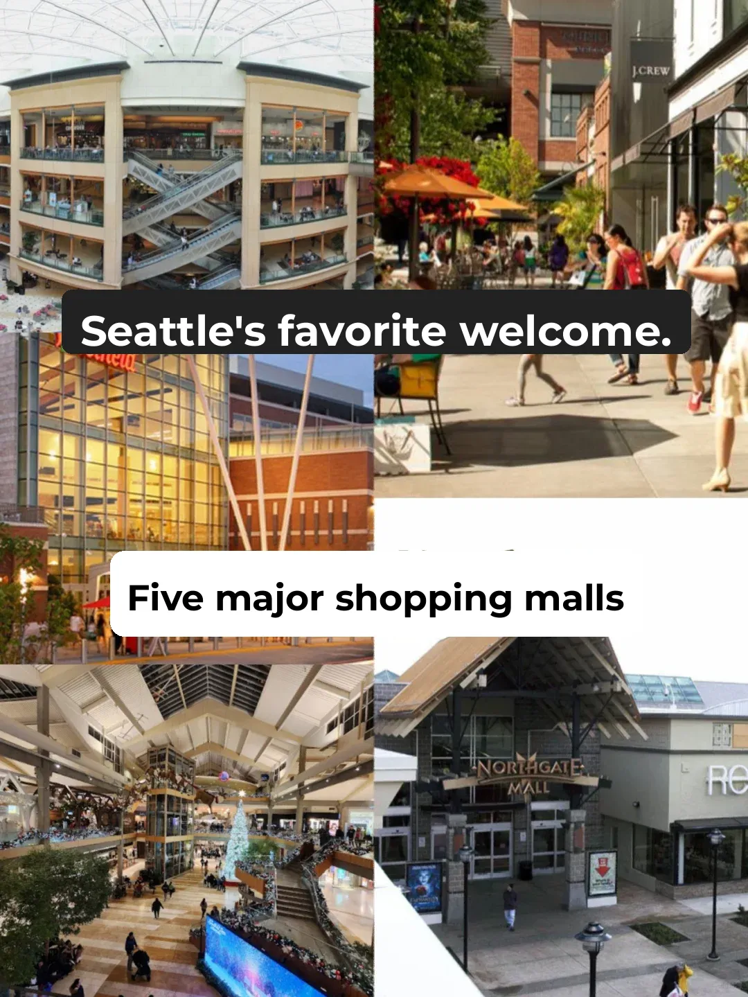 Top 5 Shopping Malls in Seattle You Can't Miss