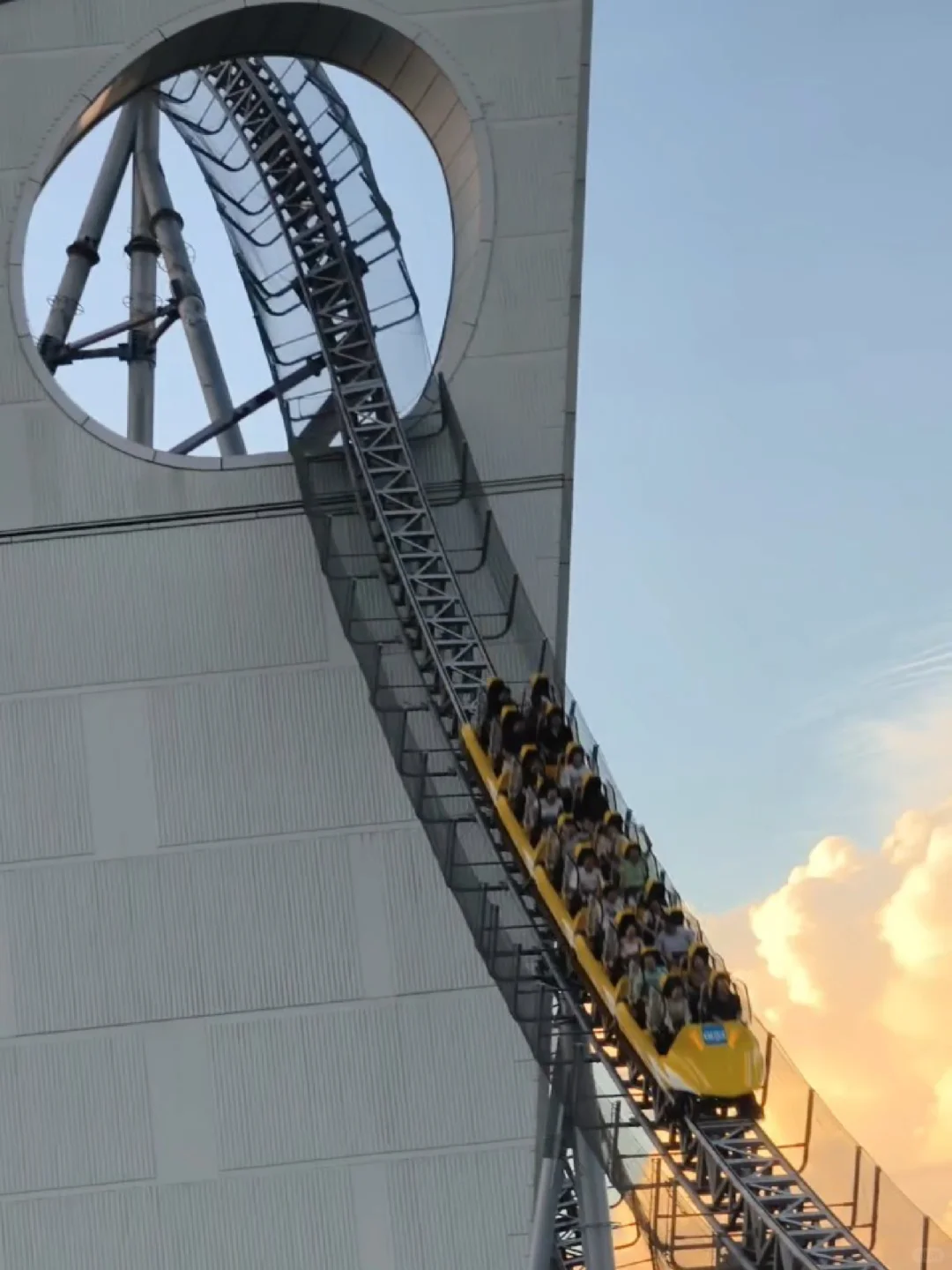 Have You Seen the Ultra-Tall Roller Coaster Zipping Through Malls and Urban Areas???