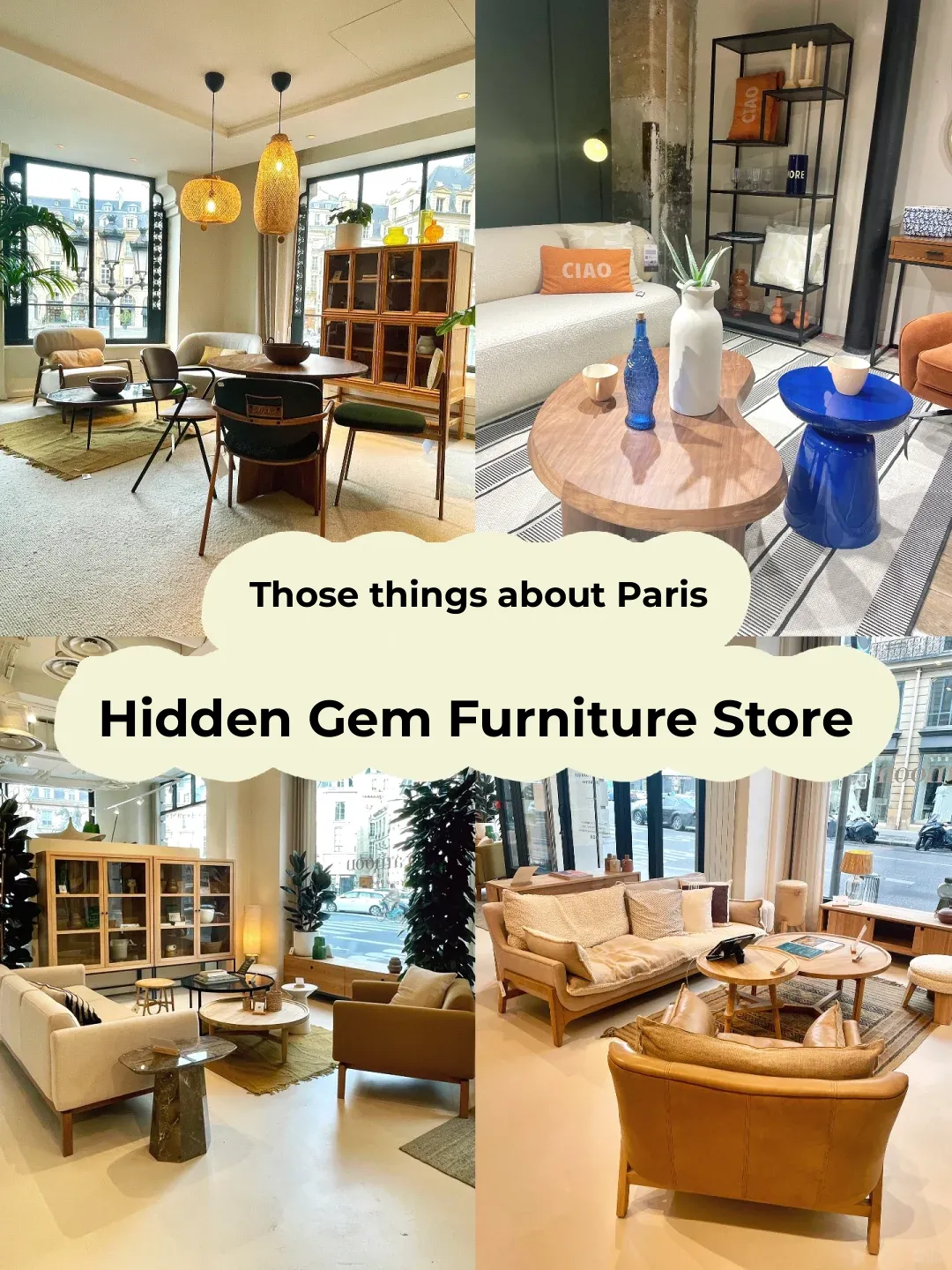 Paris Hotspots | Must-Visit Designer Furniture Stores