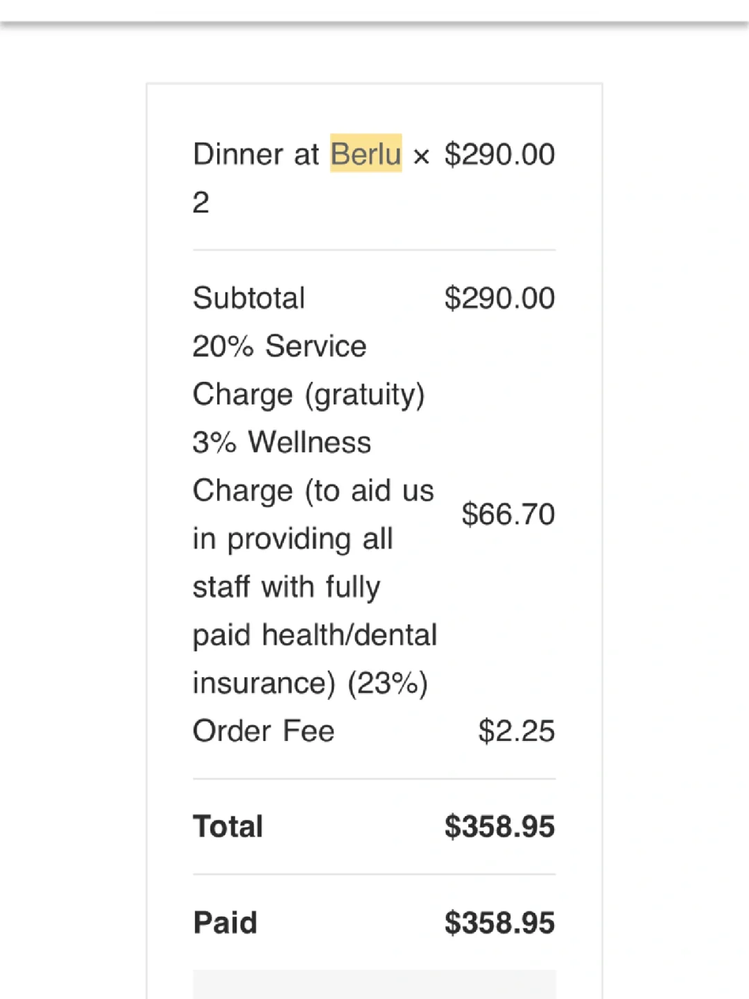 This Overpriced Private Chef in Portland Is Beyond My Means