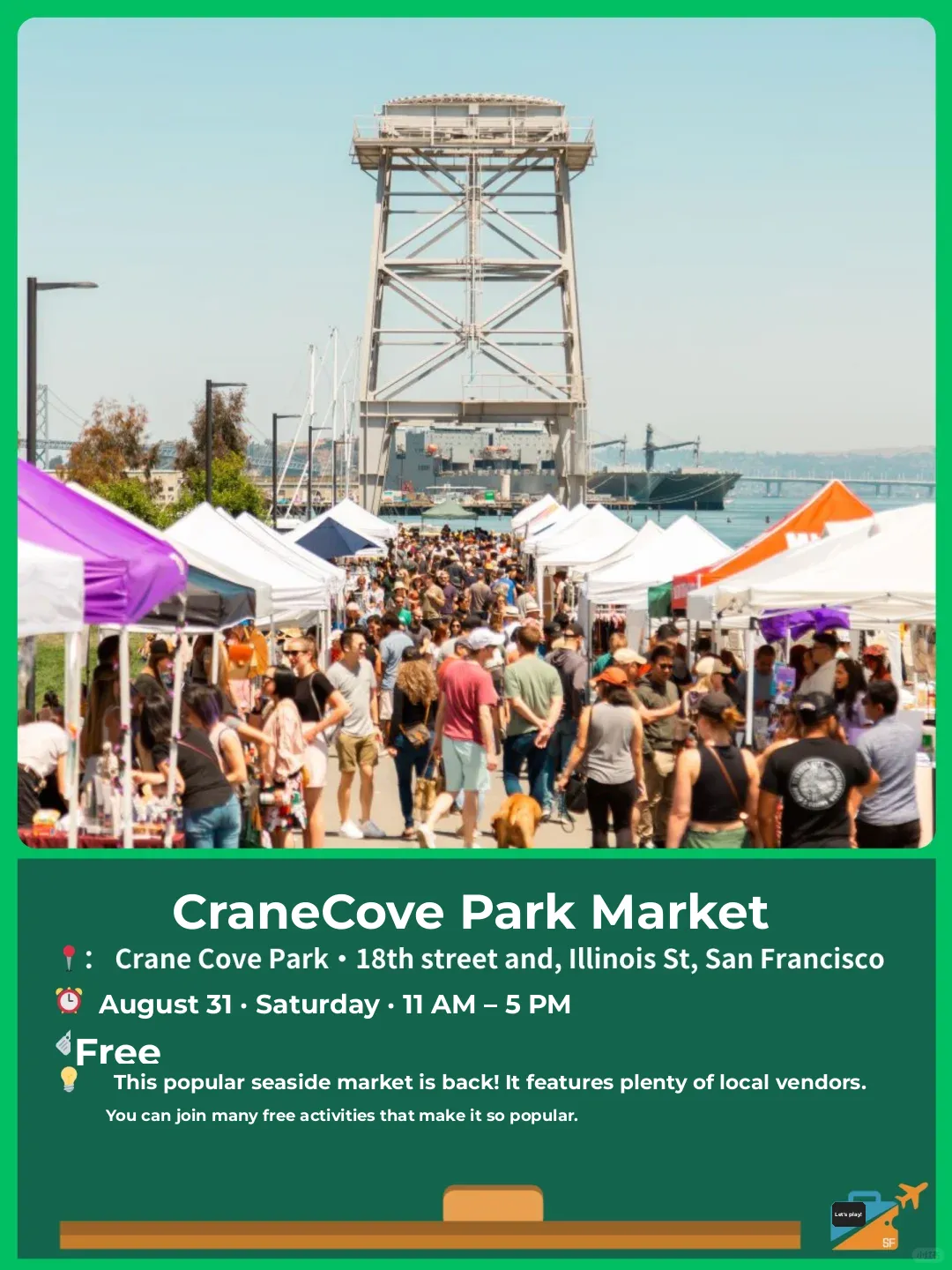 📚Aug 30 - Sep 2 🎉 Weekend Events Guide in the SF Bay Area