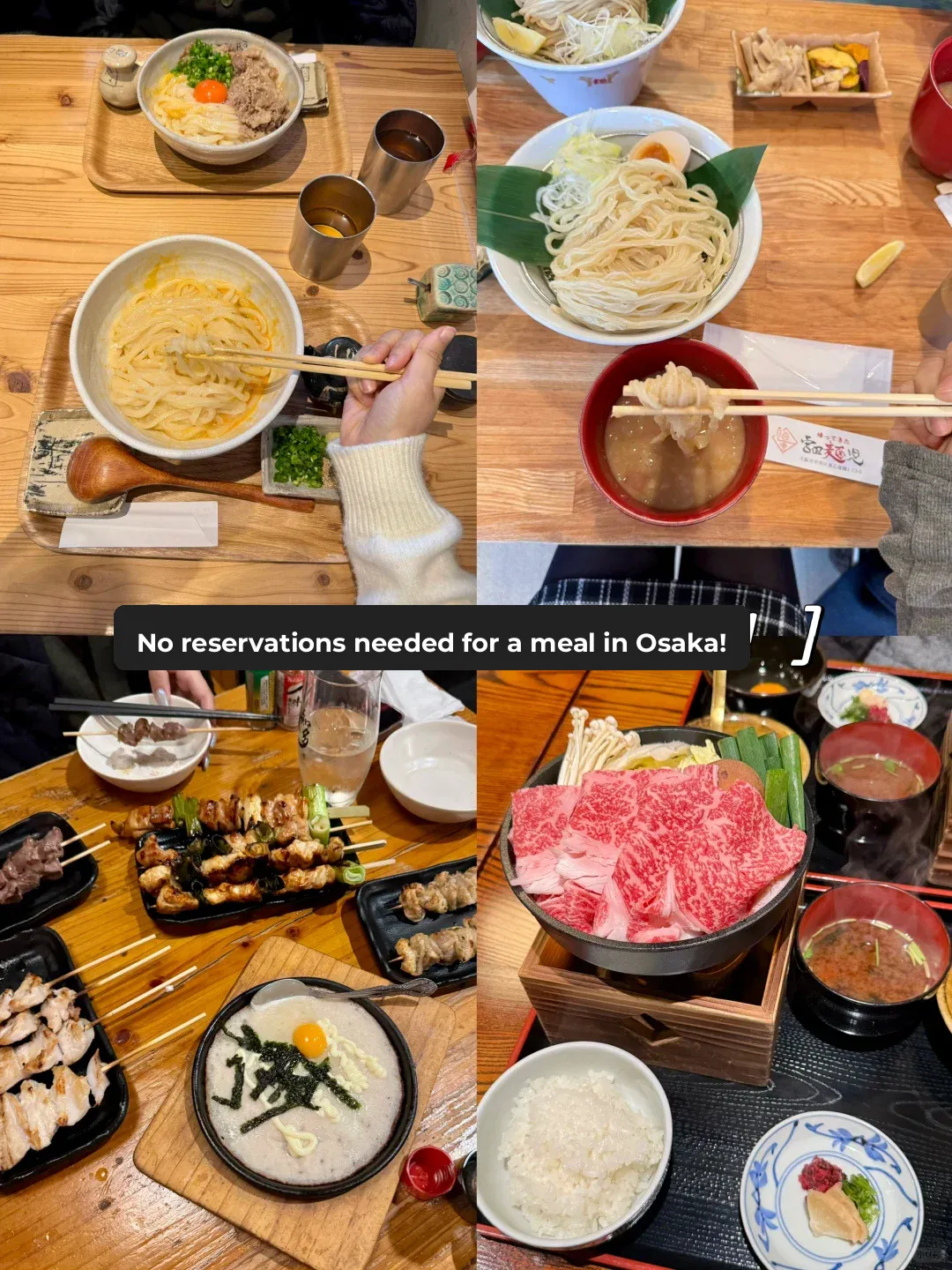 🔍Lazy Guide: Osaka's Top Food Spots / No Reservations Needed