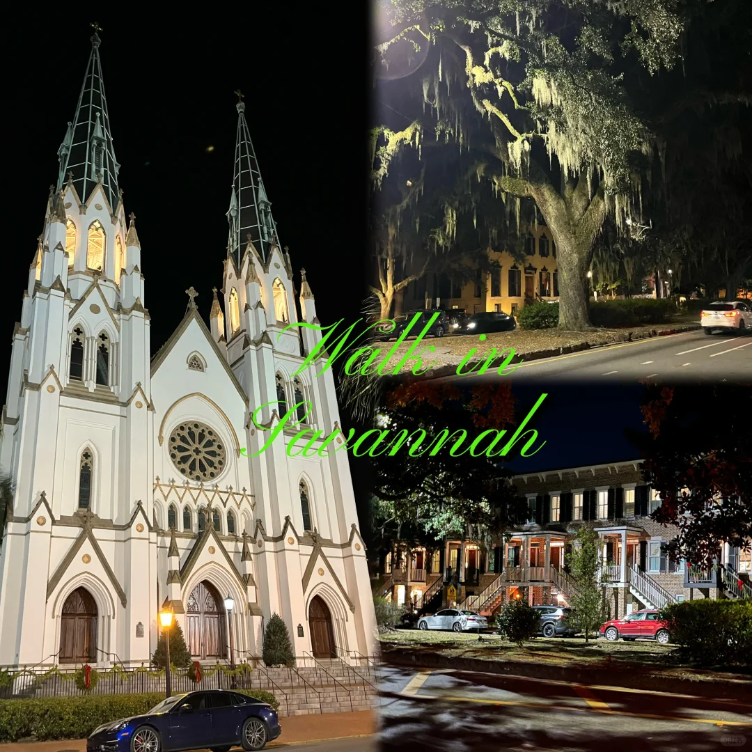 Night Walk in the Haunted City👻-Savannah