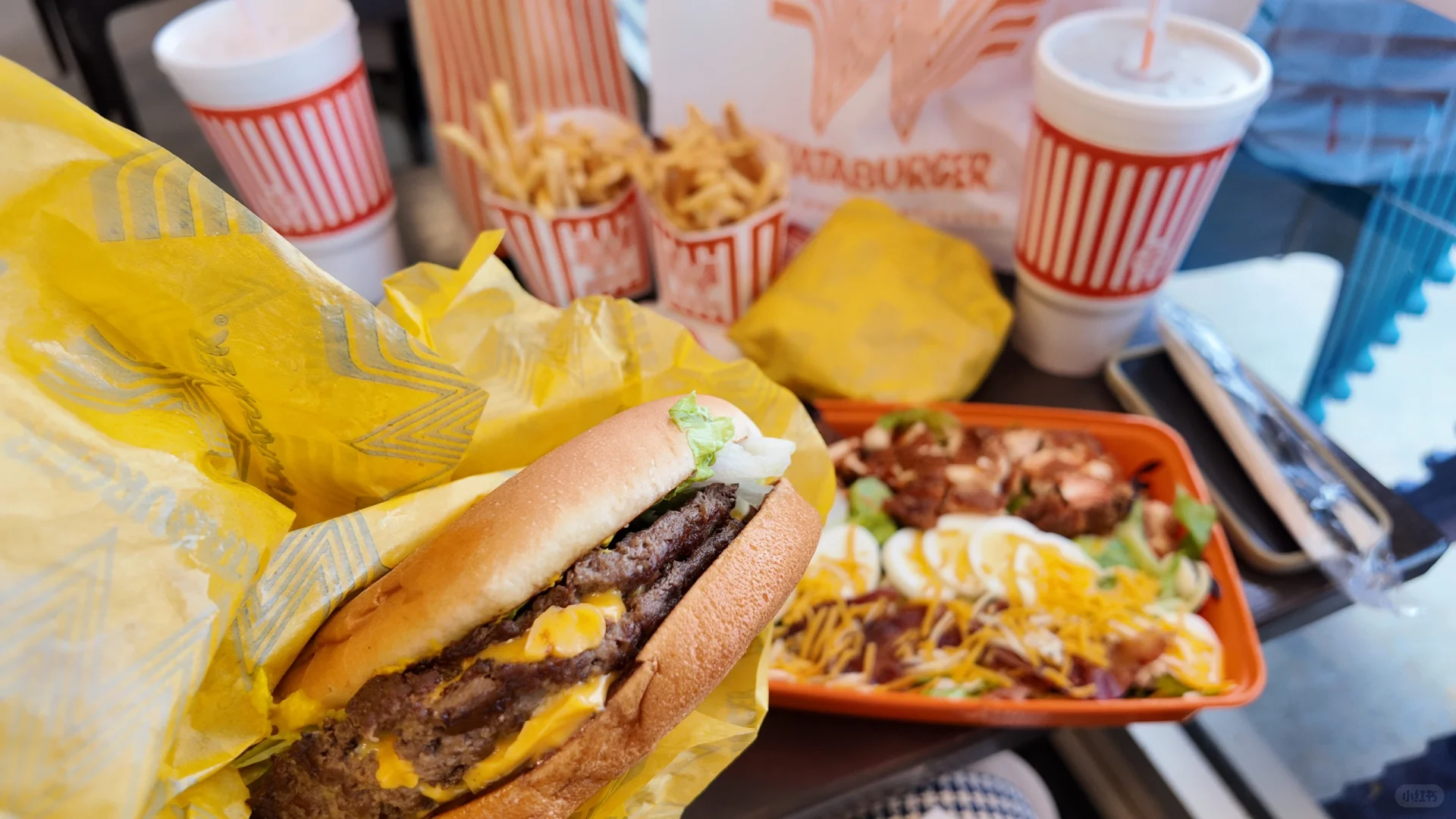 Atlanta Actually Has the Legendary Texas Trinity! Double Beef Burger