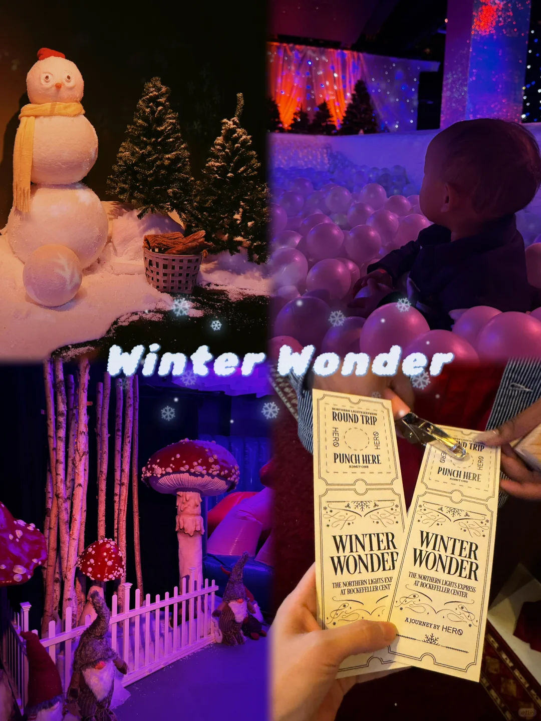 New York | Family Fun | Winter Wonderland ❄️ The Polar Express 🚂