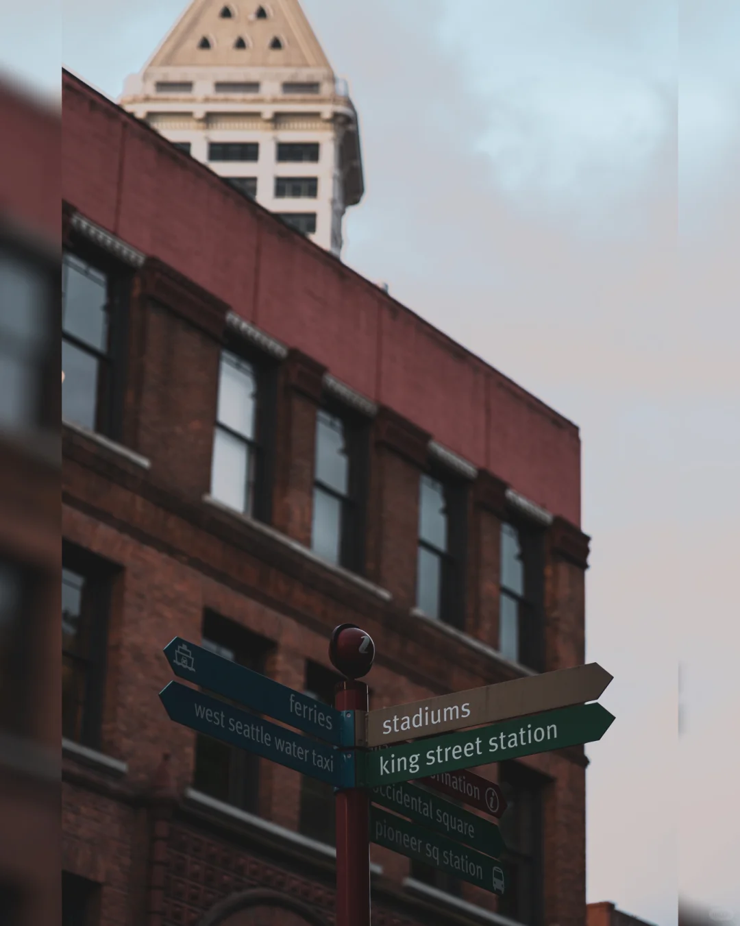 Seattle | Pioneer Square Street Photography at Dusk