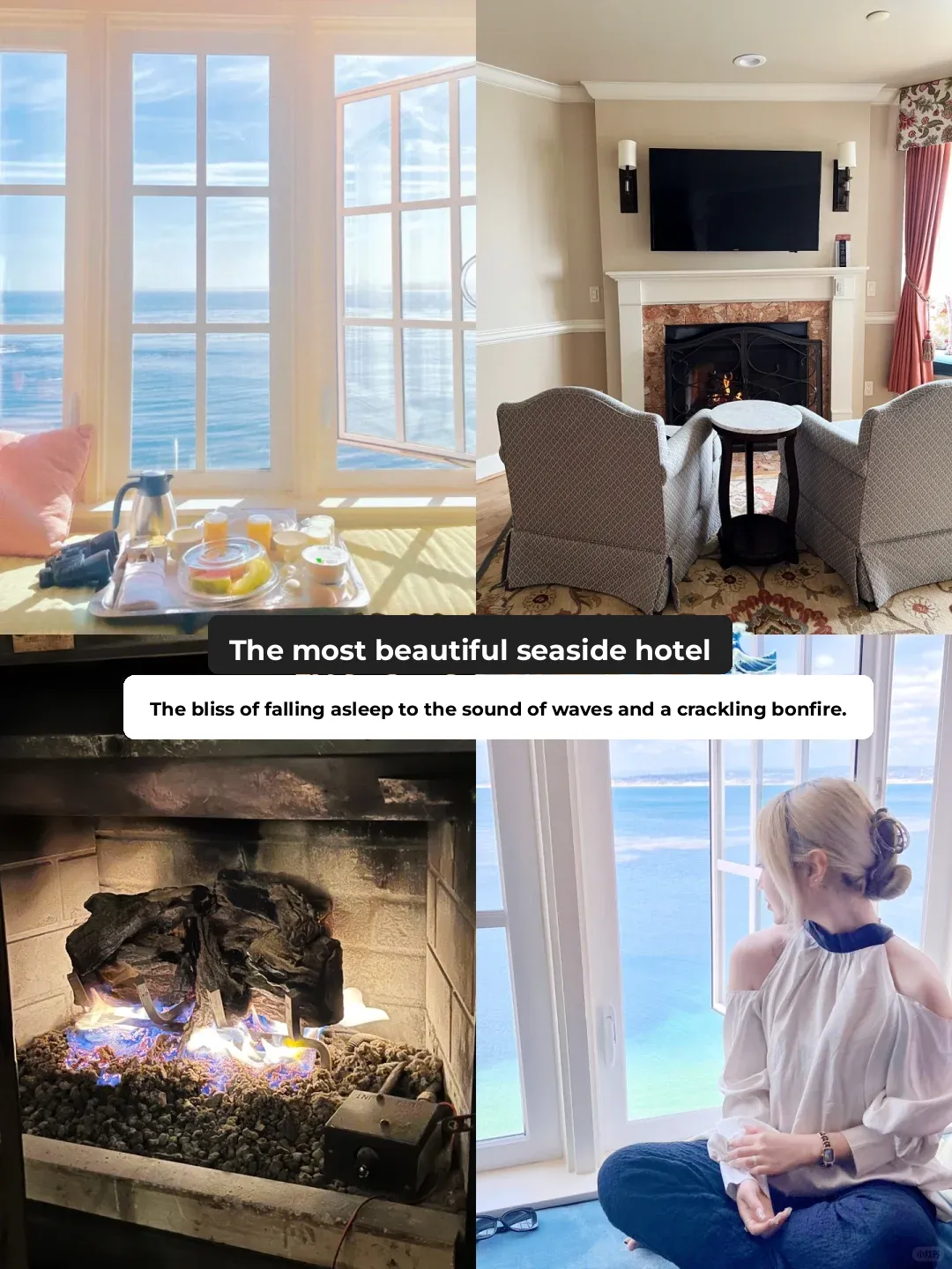 🇺🇸Monterey｜A Romantic Hotel Where You Sleep to the Sound of Waves Under a Starry Sky🌊