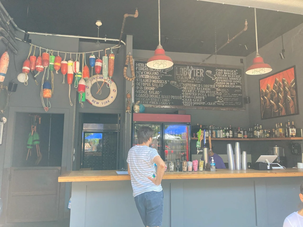 NJ New Jersey Jersey City Lobster Garage