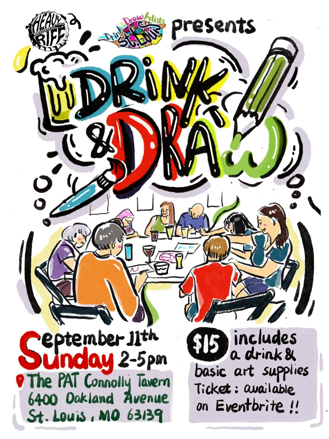 Immersive Wine Painting | Art Event | St. Louis