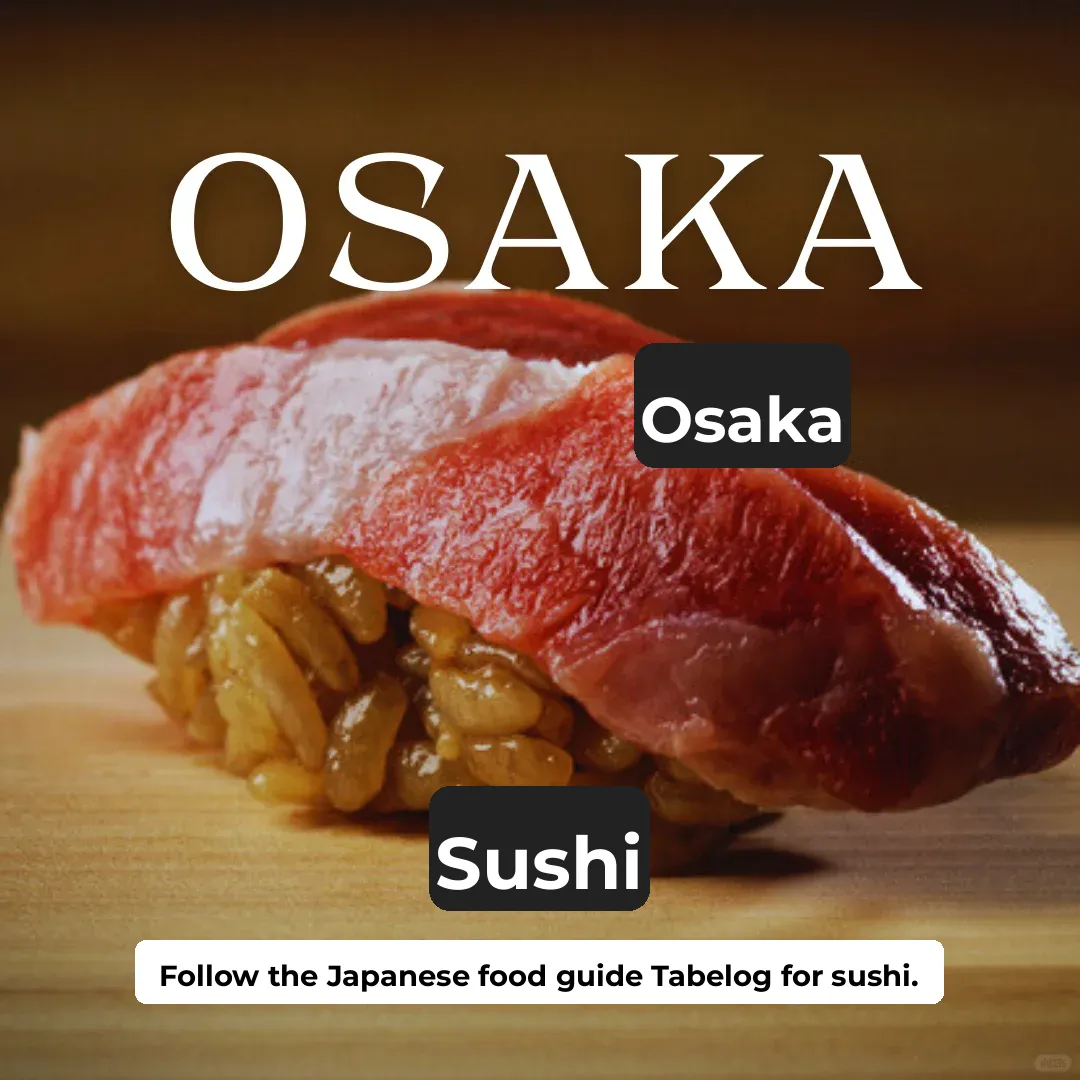 Osaka 🇯🇵｜Must-Visit in 2024! 🔥 Highly Recommended Sushi Spot 🍣