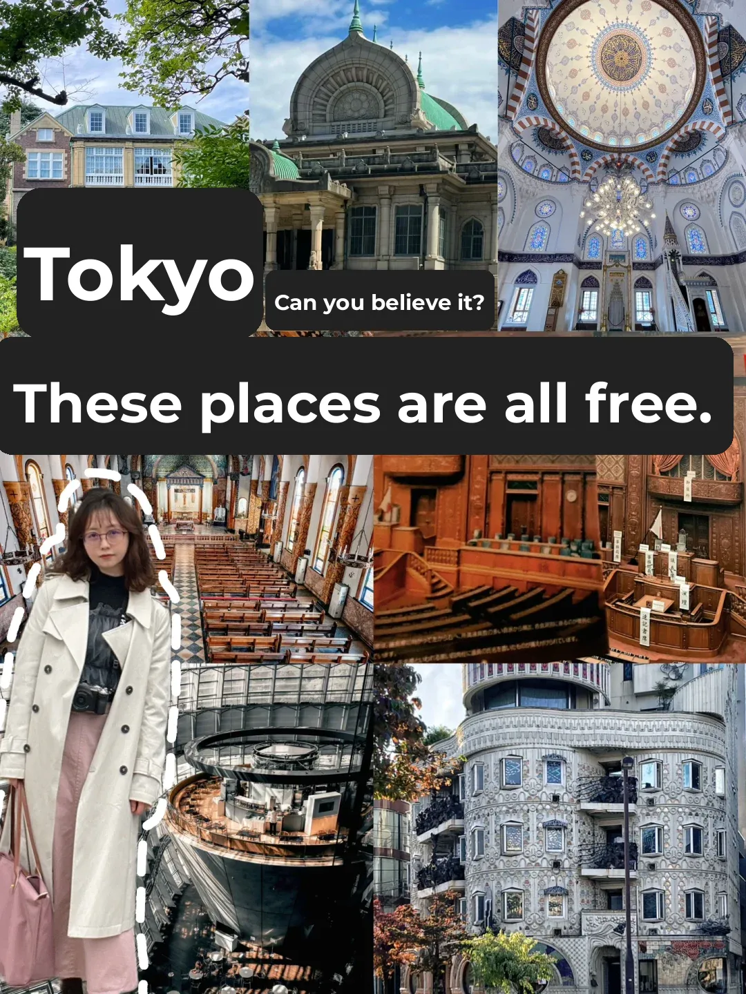 Can You Believe It❓ Tokyo, Japan - These Spots Are Actually FREE‼️